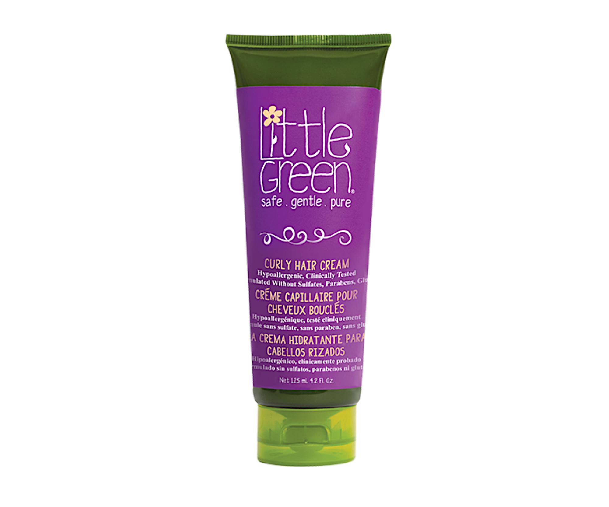 Krém na vlnité a kudrnaté vlasy pro děti Little Green Kids - 125 ml (0169945) + dárek zdarma
