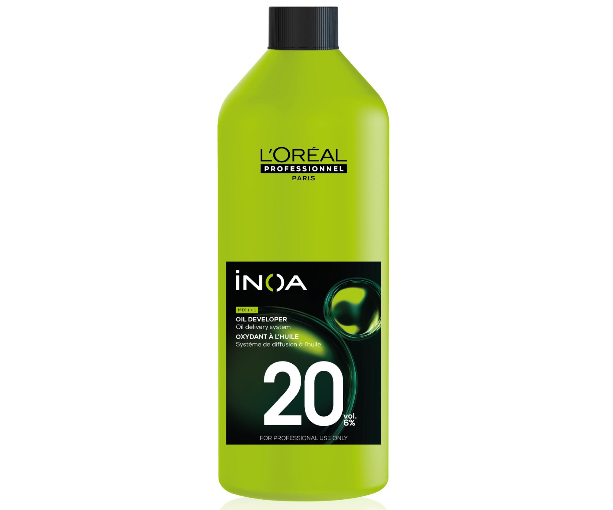 Oxidační krém Loréal Professionnel iNOA Oil Developer 20 vol. 6% - 1000 ml - L’Oréal Professionnel + dárek zdarma