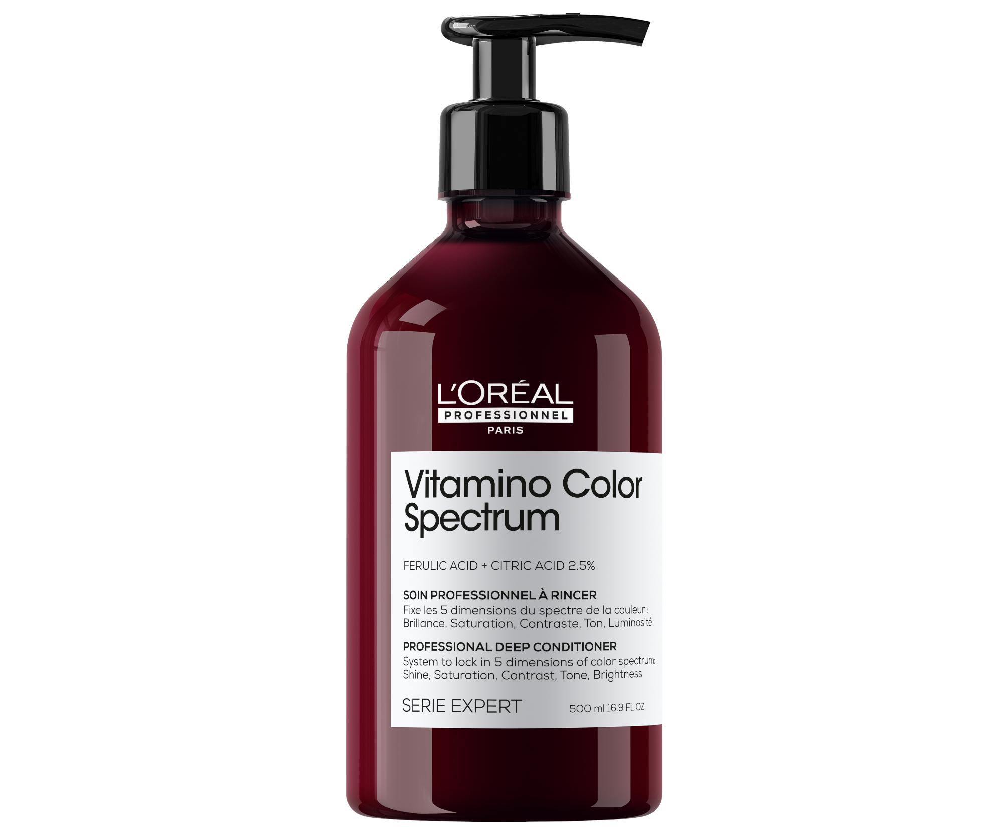 Intenzivní péče pro barvené vlasy Loréal Professionnel Serie Expert Vitamino Color Spectrum - 500 ml - L’Oréal Professionnel + dárek zdarma