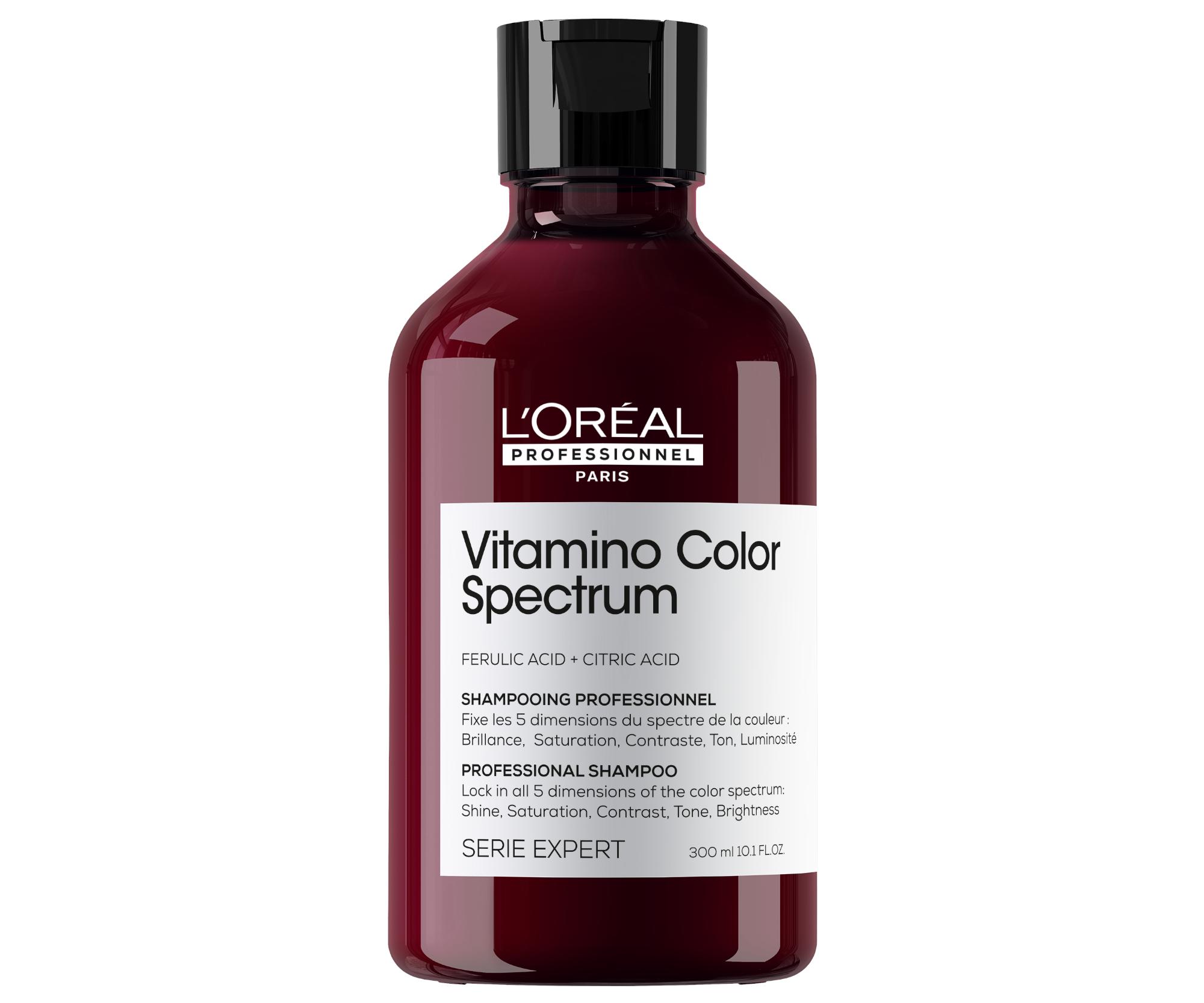 Šampon pro ultra péči o barvené vlasy Loréal Professionnel Serie Expert Vitamino Color Spectrum - 300 ml - L’Oréal Professionnel + dárek zdarma
