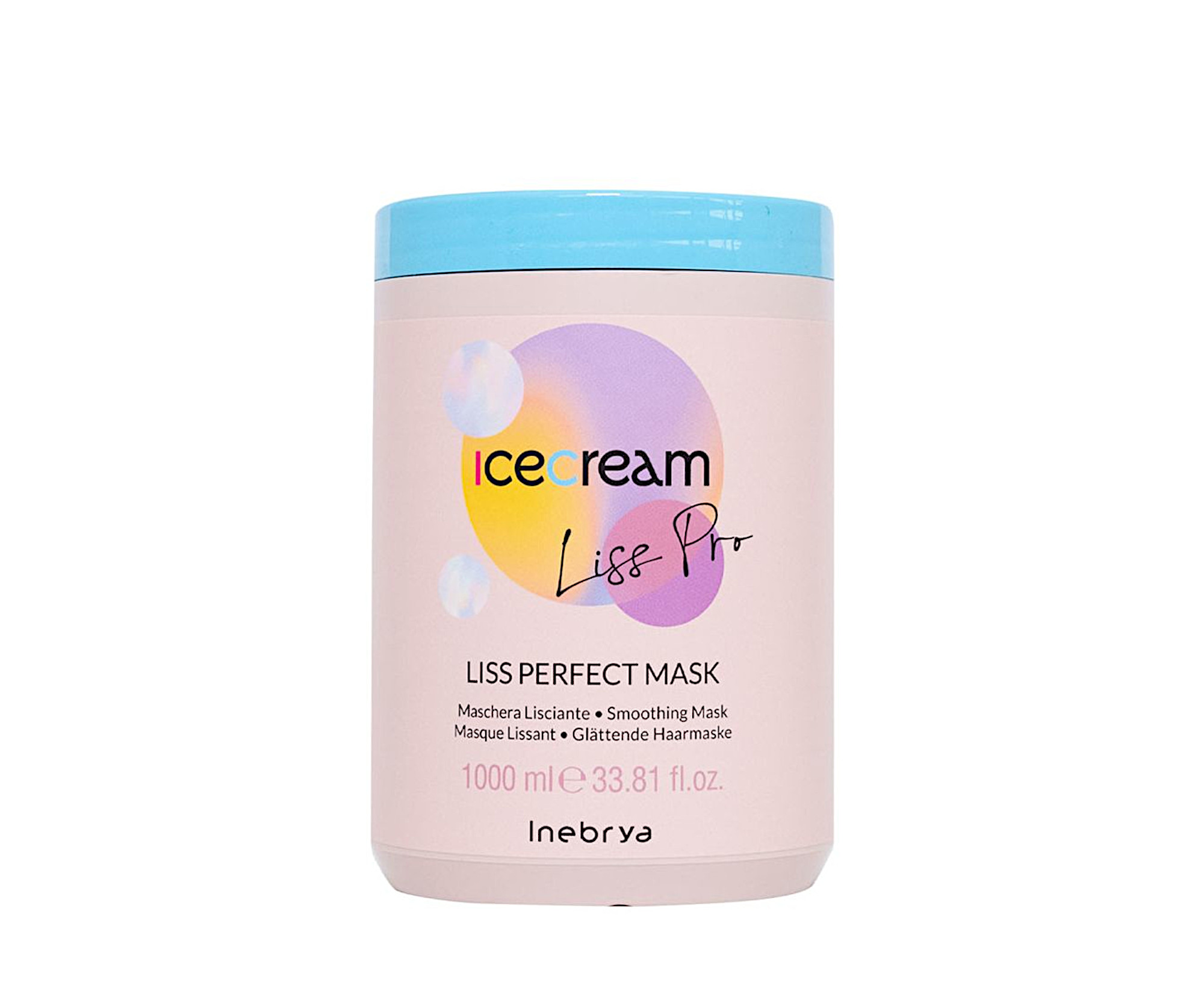 Maska pro vyhlazení vlasů Inebrya Ice Cream Liss Pro Liss Perfect Mask - 1000 ml (771026358) + dárek zdarma
