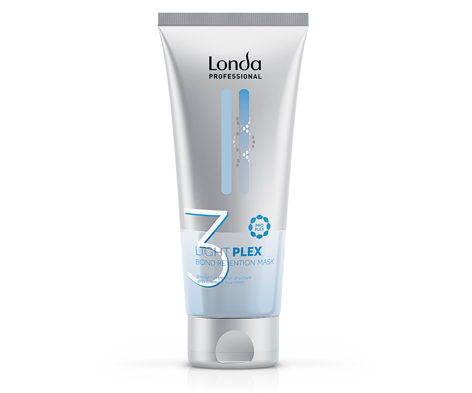 Maska pro posílení struktury chemicky ošetřených vlasů Londa Professional LightPlex Bond - 200 ml (99240084211) + DÁREK ZDARMA