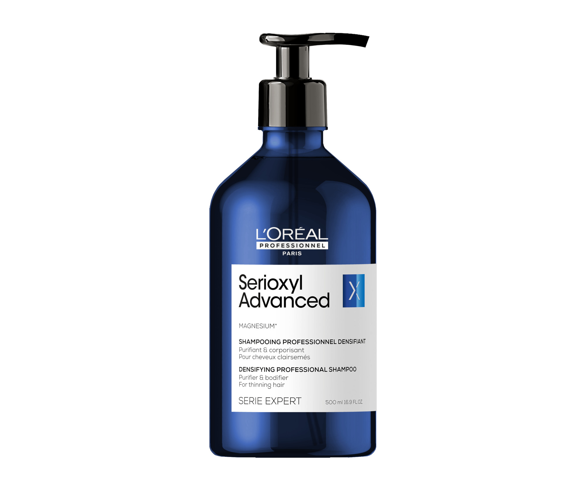 Šampon pro obnovení hustoty vlasů Loréal Professionnel Serioxyl Advanced Shampoo - 500 ml - L’Oréal Professionnel + DÁREK ZDARMA
