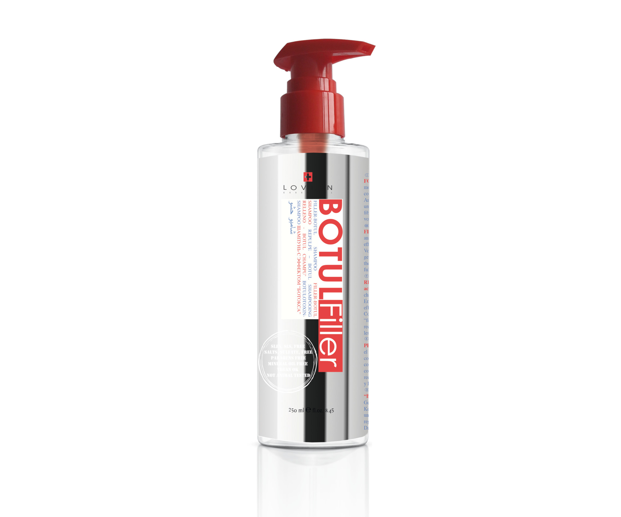 Šampon pro hloubkovou regeneraci vlasů Lovien Essential Botul Filler - 250 ml (135) + dárek zdarma
