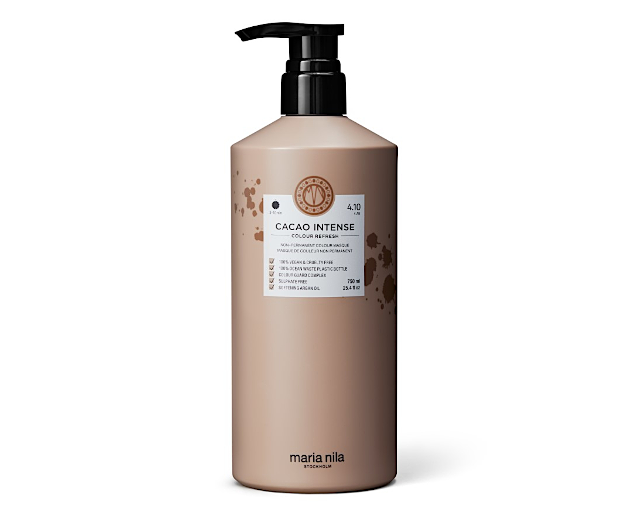 Maska pro oživení barvy vlasů Maria Nila Colour Refresh Cacao Intense - tmavě hnědá, 750 ml (5700) + dárek zdarma