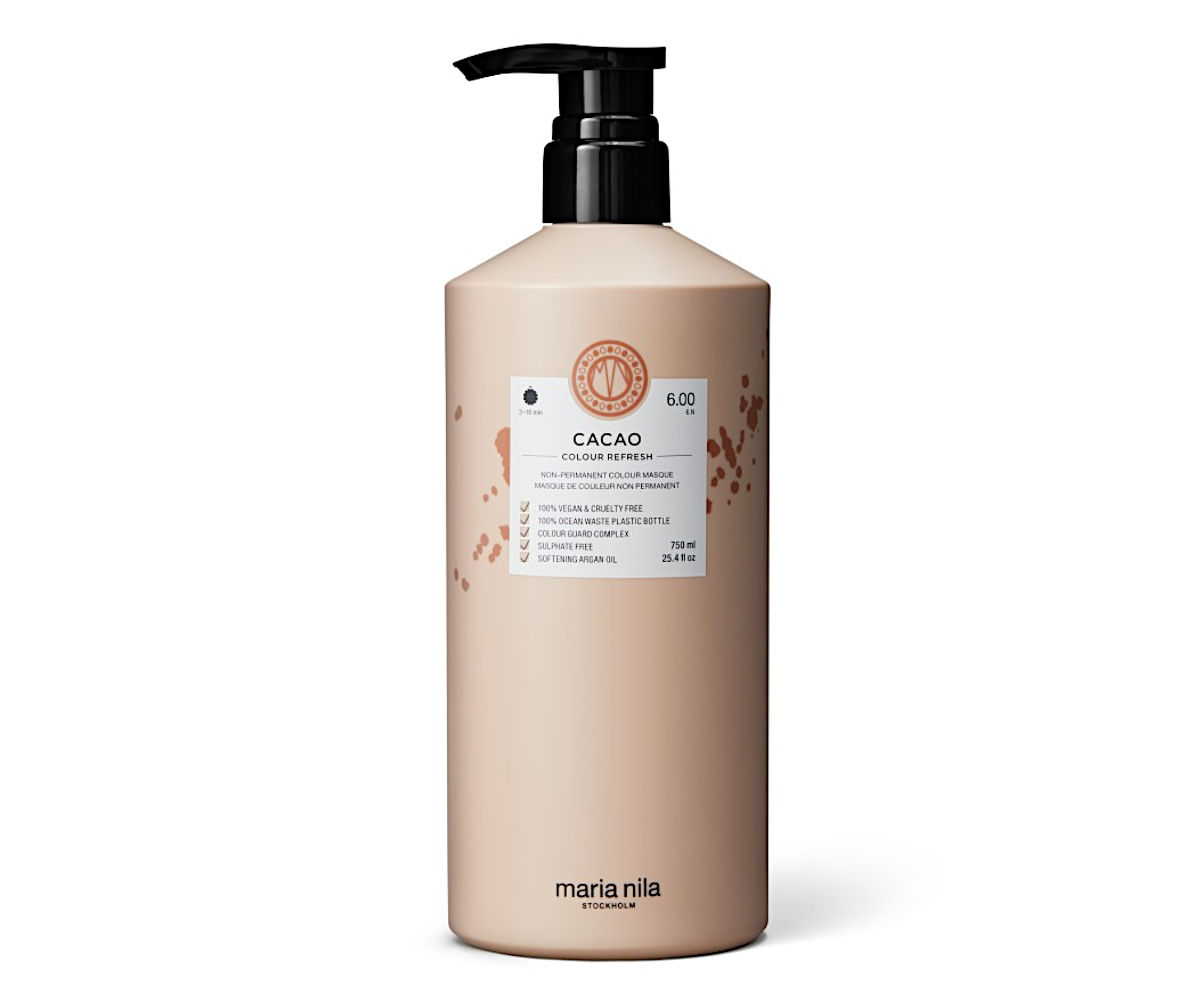 Maska pro oživení barvy vlasů Maria Nila Colour Refresh Cacao - kakaová, 750 ml + dárek zdarma
