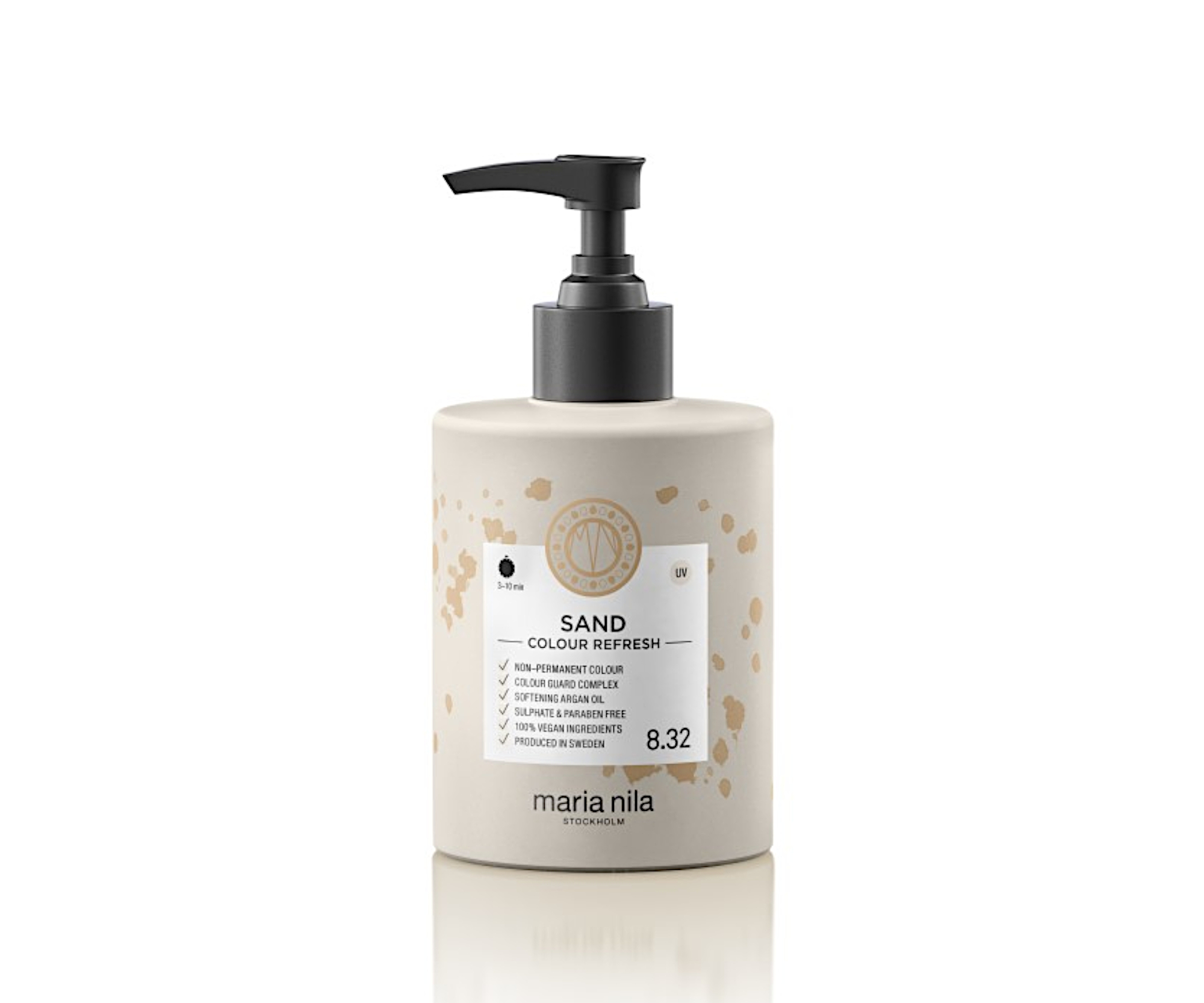 Maska pro oživení barvy vlasů Maria Nila Colour Refresh Sand - písková, 300 ml + dárek zdarma
