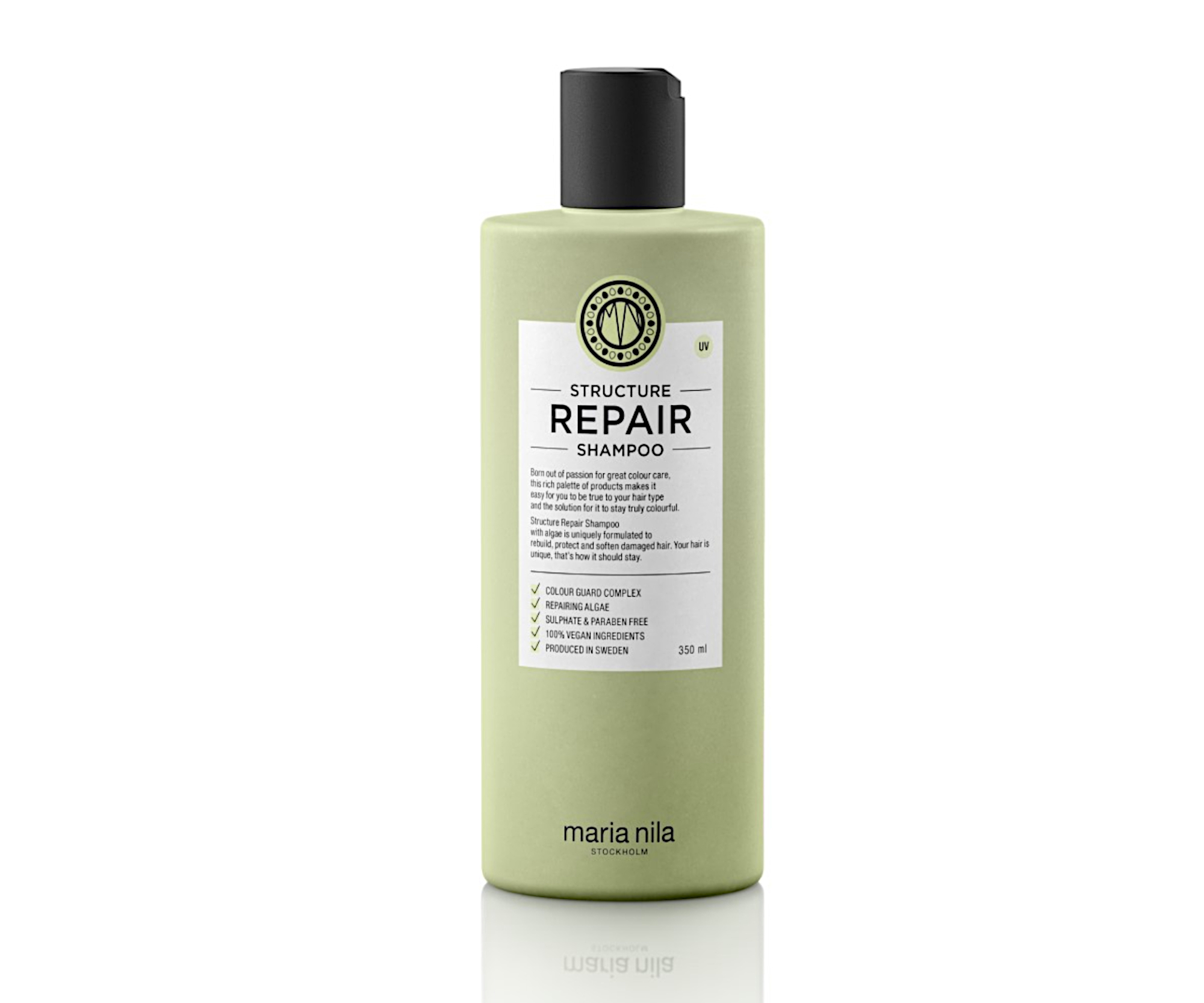 Vyživující šampon pro suché a poškozené vlasy Maria Nila Structure Repair Shampoo - 350 ml (NF02-3600) + DÁREK ZDARMA