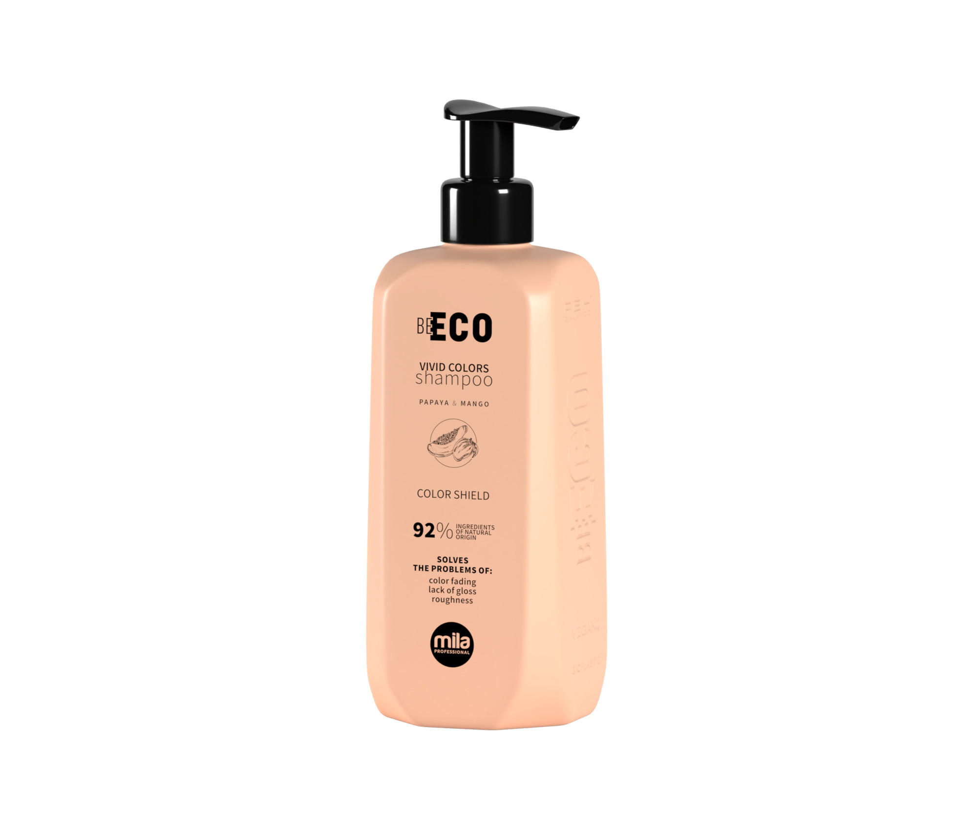 Šampon s kyselým pH pro barvené vlasy Mila Professional Be Eco Vivid Colors Shampoo - 250 ml (0105030) + dárek zdarma