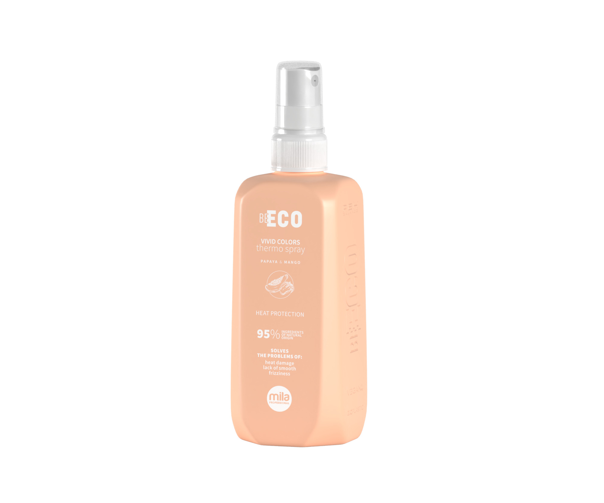 Termoochranný sprej s kyselým pH pro barvené vlasy Mila Professional Be Eco Vivid Colors - 250 ml (0105032) + dárek zdarma