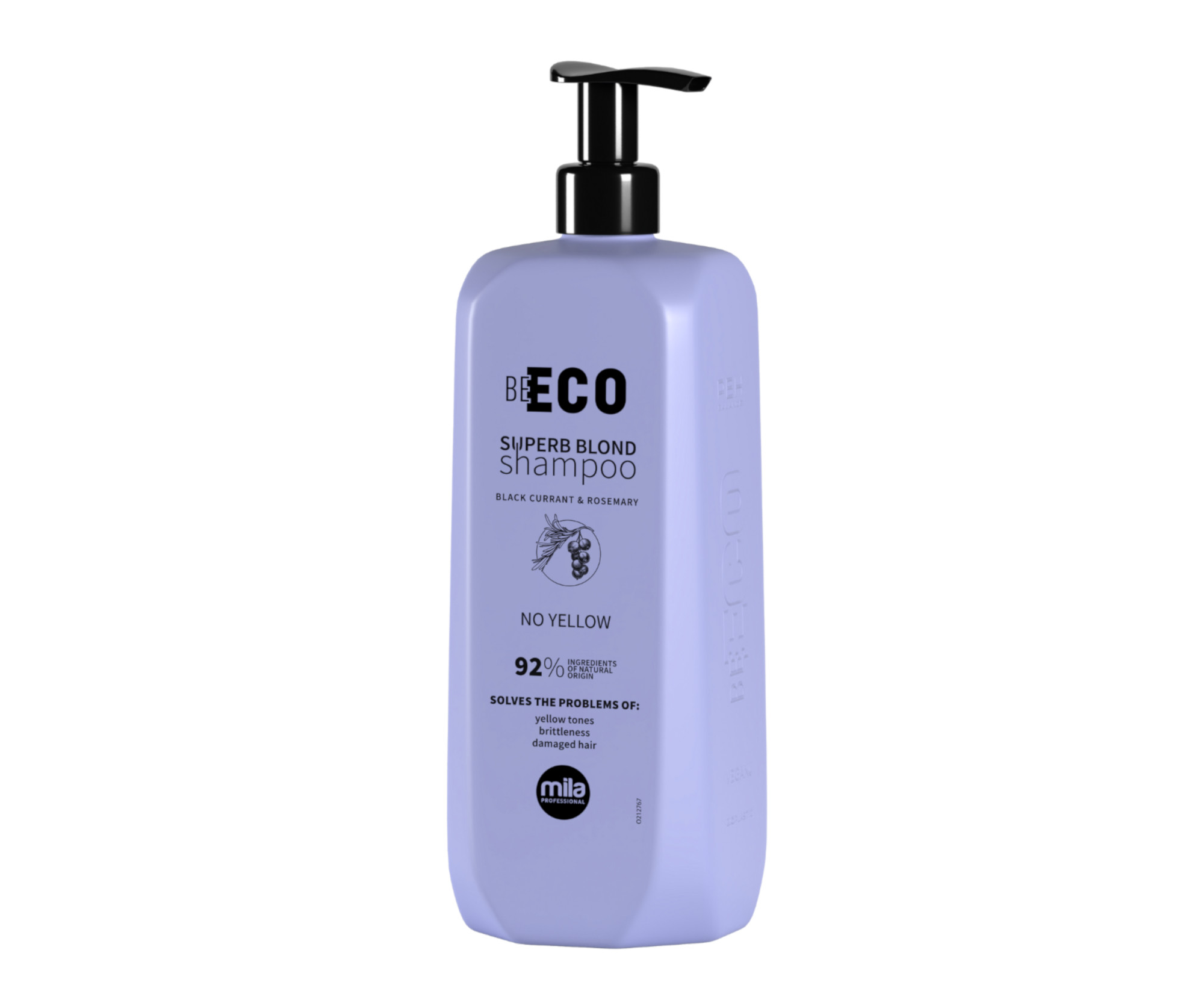 Šampon pro neutralizaci žlutých tónů Mila Professional Be Eco Superb Blond Shampoo - 900 ml (0105041) + dárek zdarma