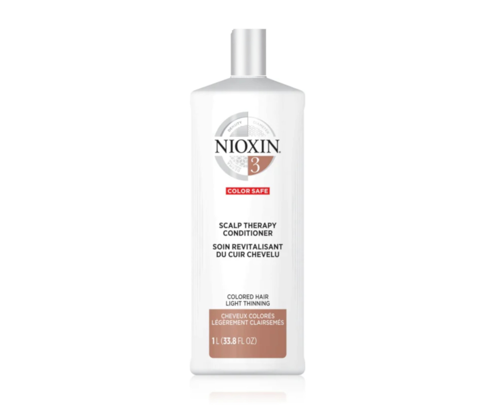 Kondicionér pro mírně řídnoucí barvené vlasy Nioxin System 3 Scalp Therapy Conditioner - 1000 ml (81537228) + DÁREK ZDARMA