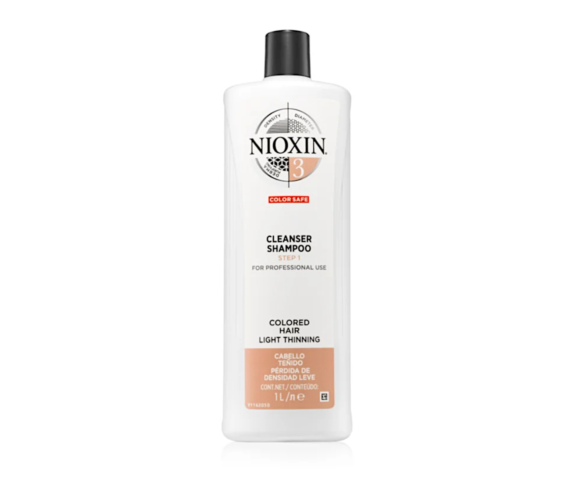 Šampon pro mírně řídnoucí barvené vlasy Nioxin System 3 Cleanser Shampoo - 1000 ml (81537233) + DÁREK ZDARMA