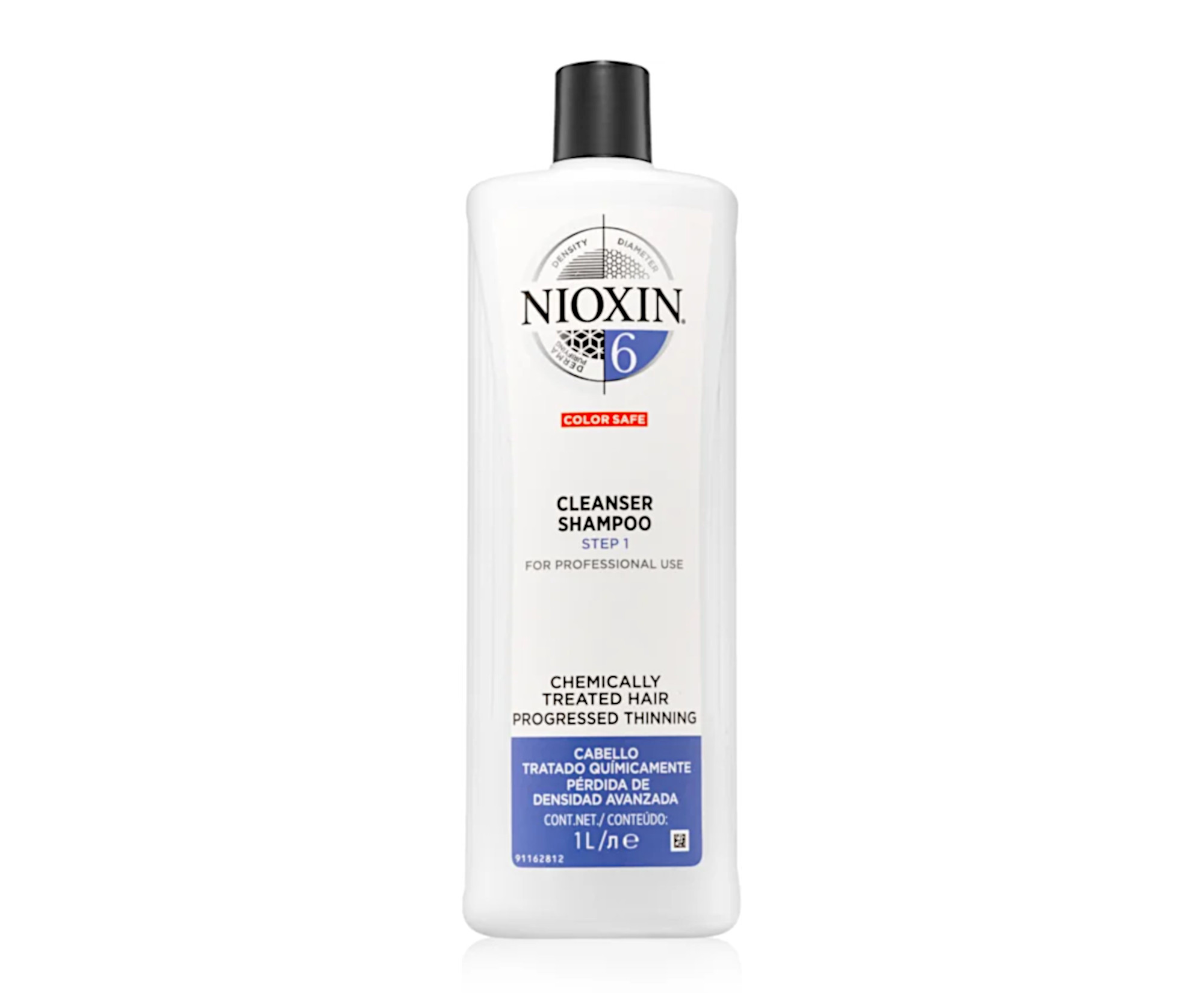 Šampon pro silně řídnoucí chemicky ošetřené vlasy Nioxin System 6 Cleanser Shampoo - 1000 ml (81537232) + DÁREK ZDARMA