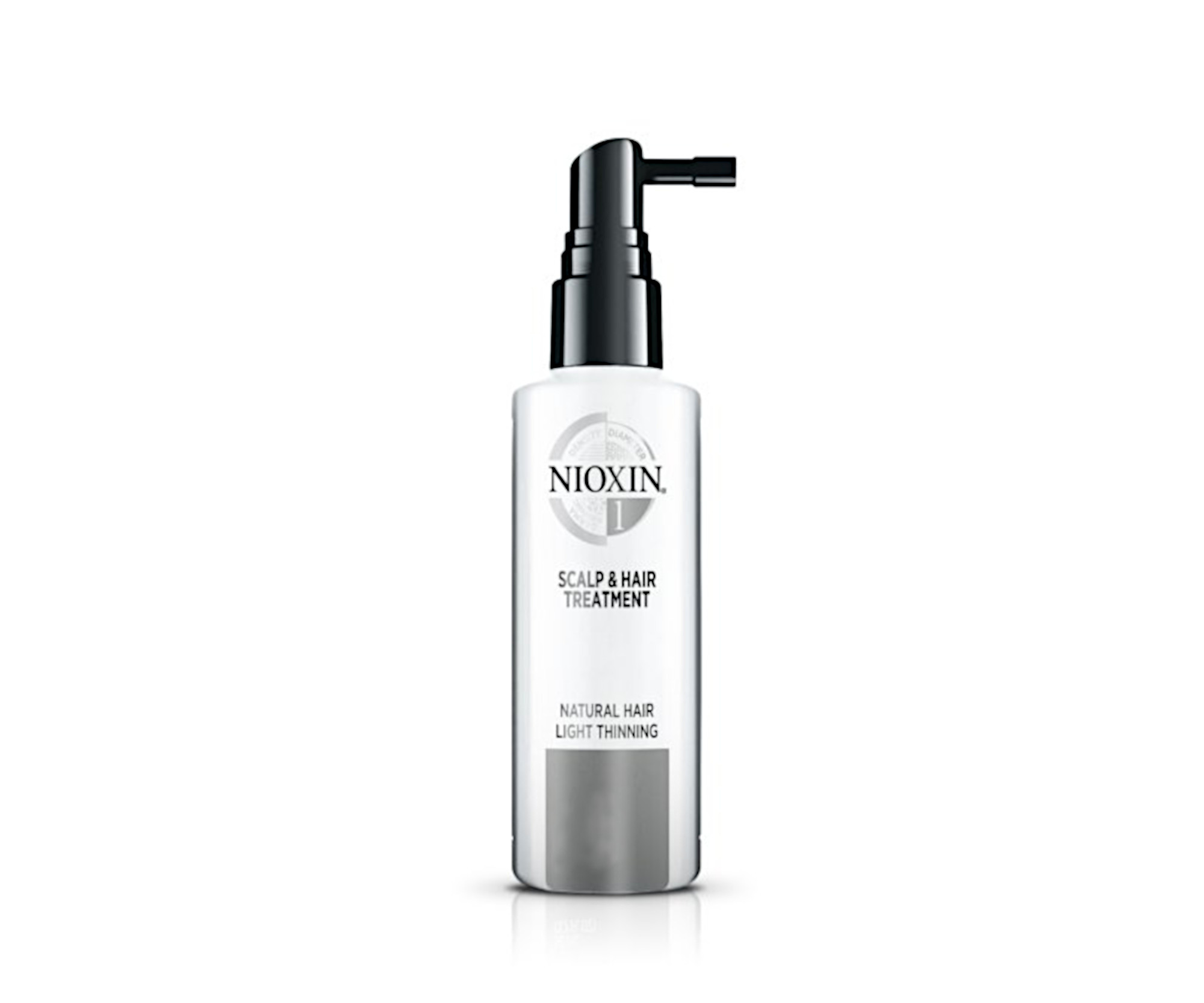 Bezoplachová péče pro mírně řídnoucí přírodní vlasy Nioxin System 1 Scalp a Hair Treatment - 100 ml (81423366) + DÁREK ZDARMA