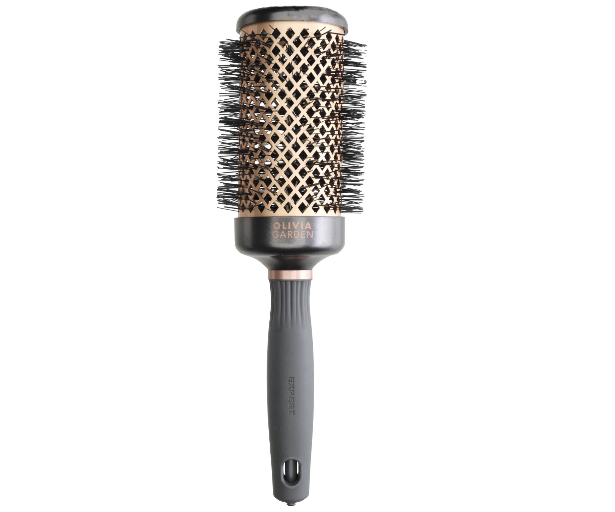 Kulatý foukací kartáč na vlasy Olivia Garden Expert Blowout Heat Nylgard - 55 mm (ID2181) + dárek zdarma