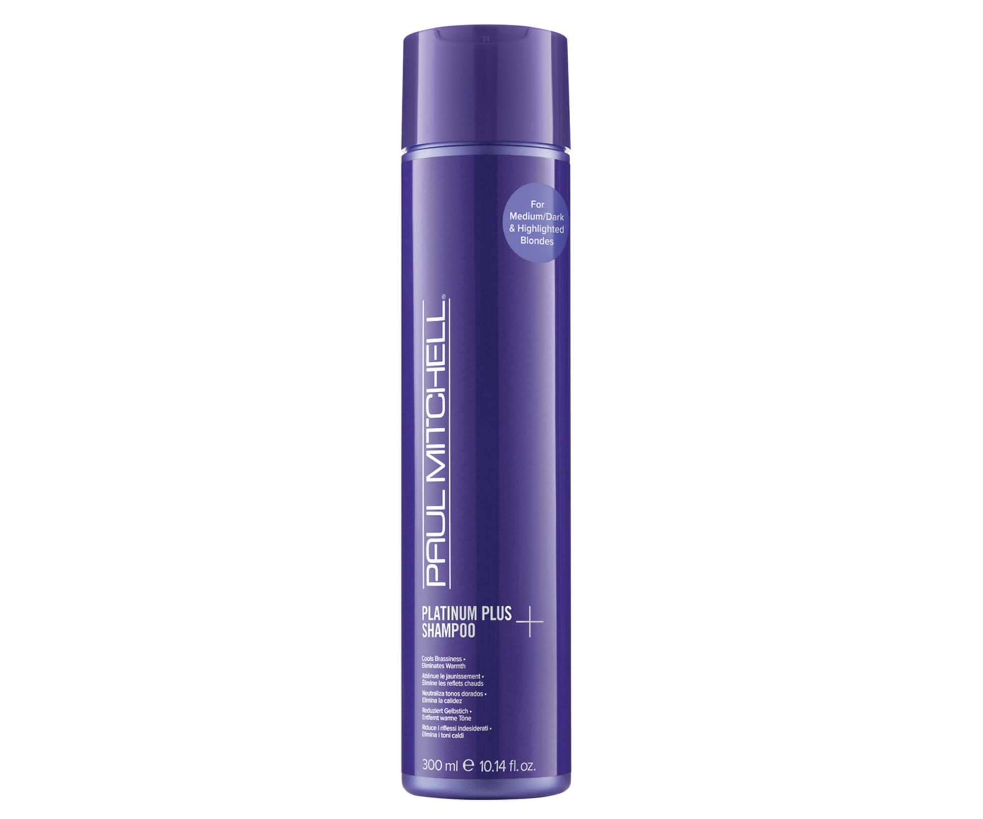 Šampon pro neutralizaci žlutých tónů Paul Mitchell Platinum Plus Shampoo - 300 ml + dárek zdarma