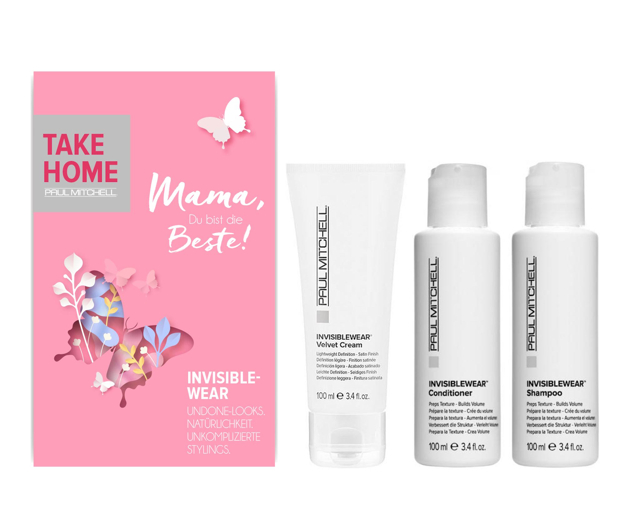 Dárková sada pro objem vlasů Paul Mitchell Invisiblewear (703904) + dárek zdarma