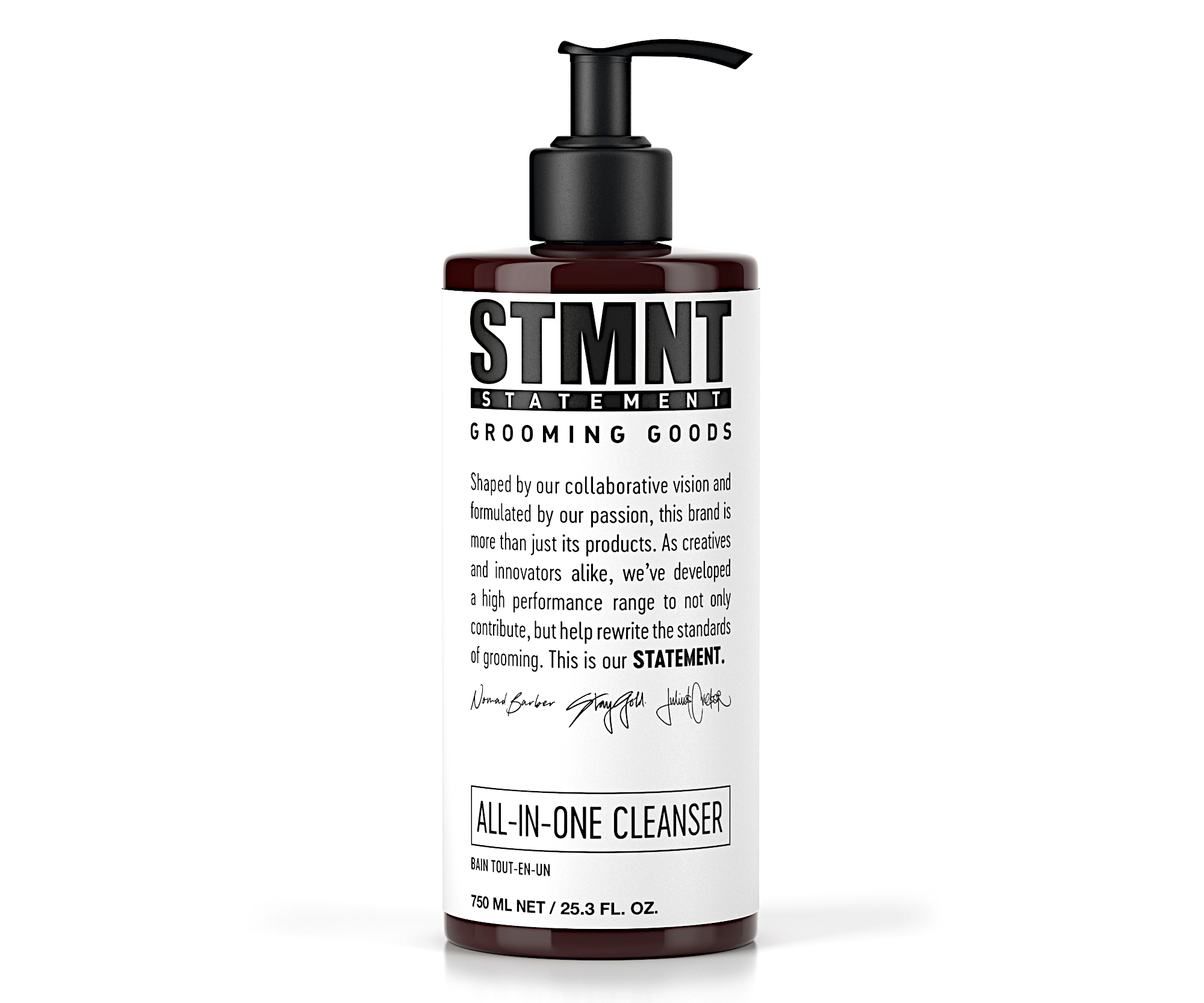 Pánský šampon a sprchový gel STMNT All-In-One Cleanser - 750 ml (2744845, 2869594) + DÁREK ZDARMA