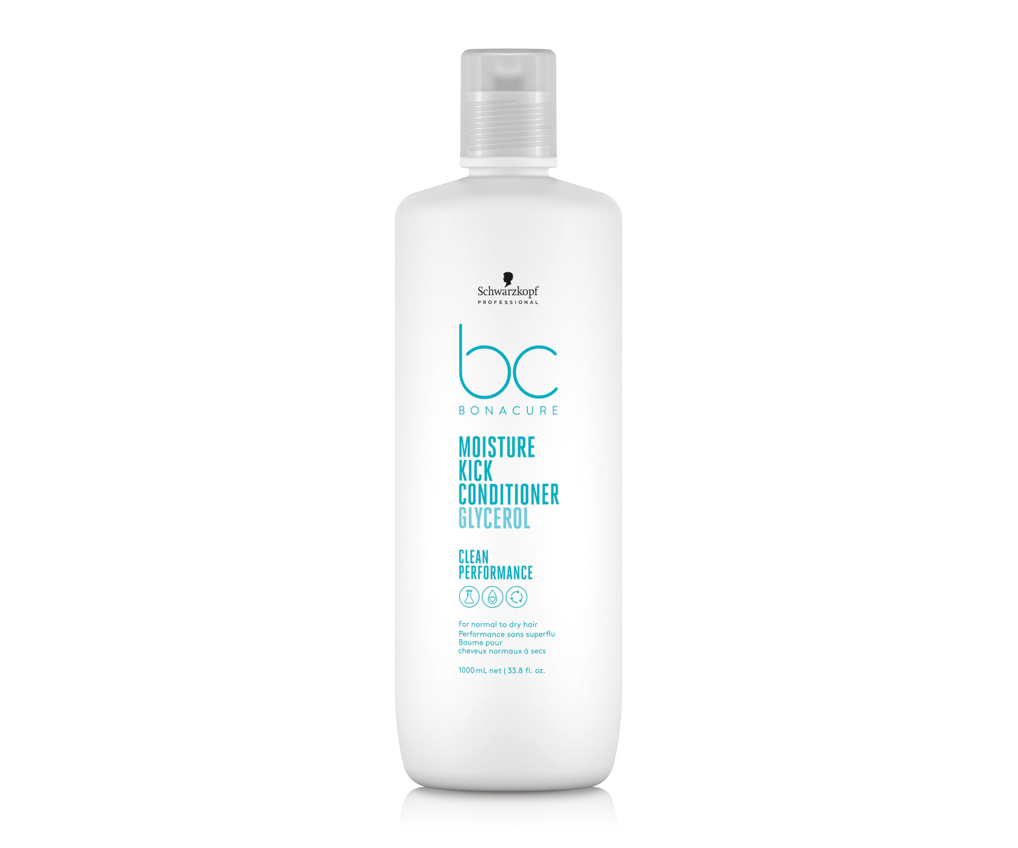 Hydratační kondicionér Schwarzkopf Professional BC Bonacure Moisture Kick Conditioner - 1000 ml (2709241) + DÁREK ZDARMA