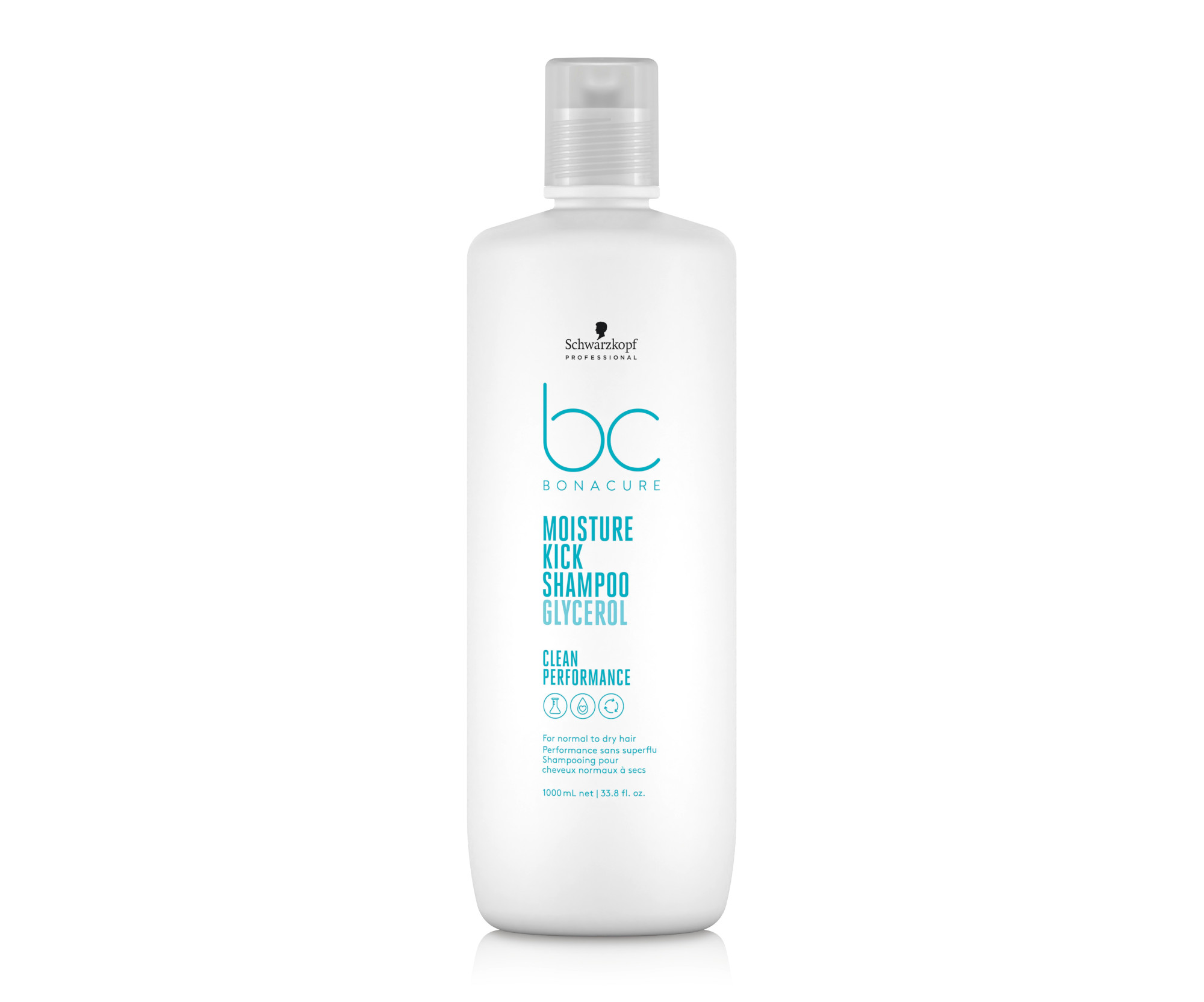 Hydratační šampon Schwarzkopf Professional BC Bonacure Moisture Kick Shampoo - 1000 ml (2709231) + DÁREK ZDARMA