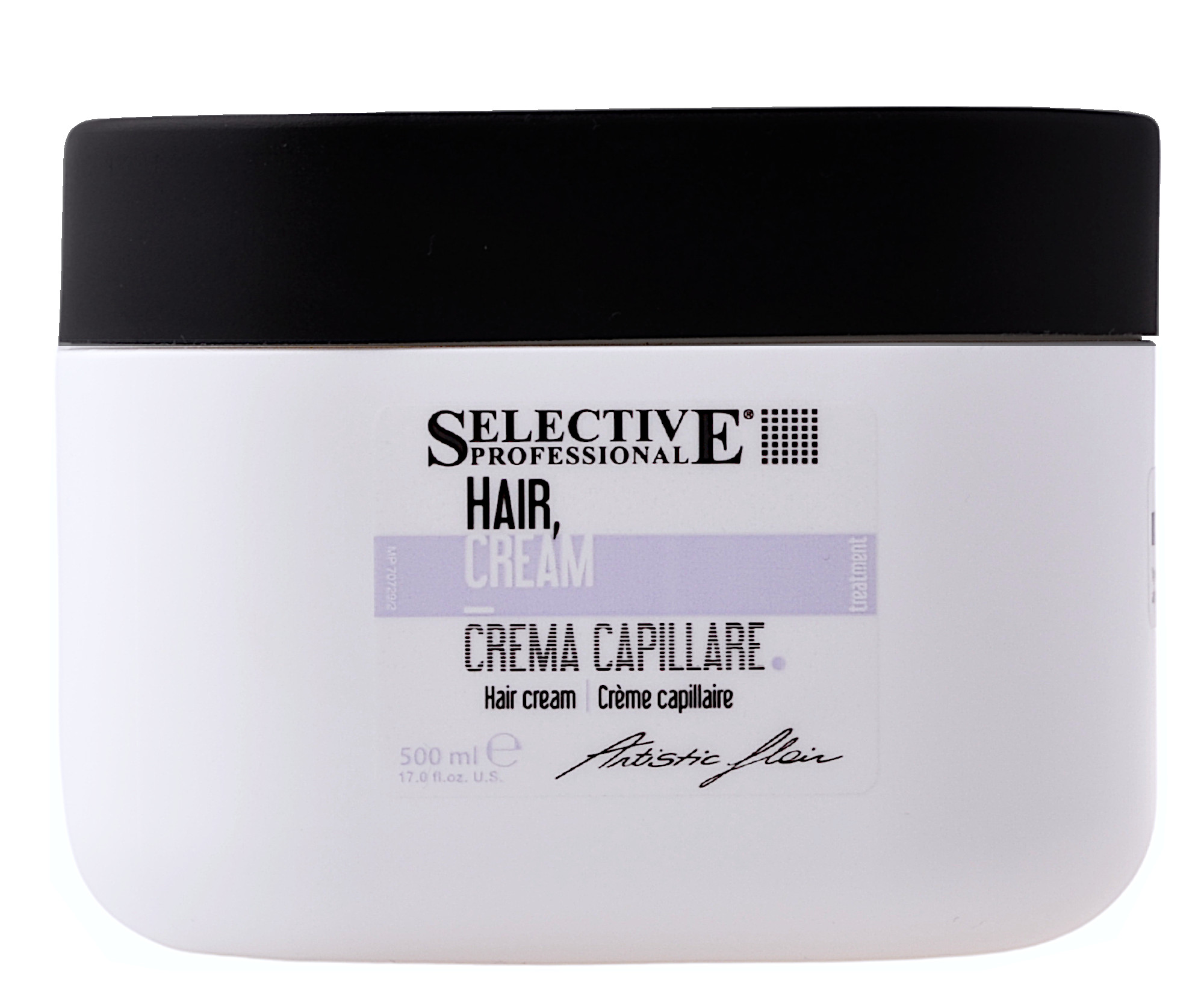 Kationtová regenerační maska pro všechny typy vlasů Selective Professional Artistic Flair Hair Cream - 500 ml + dárek zdarma