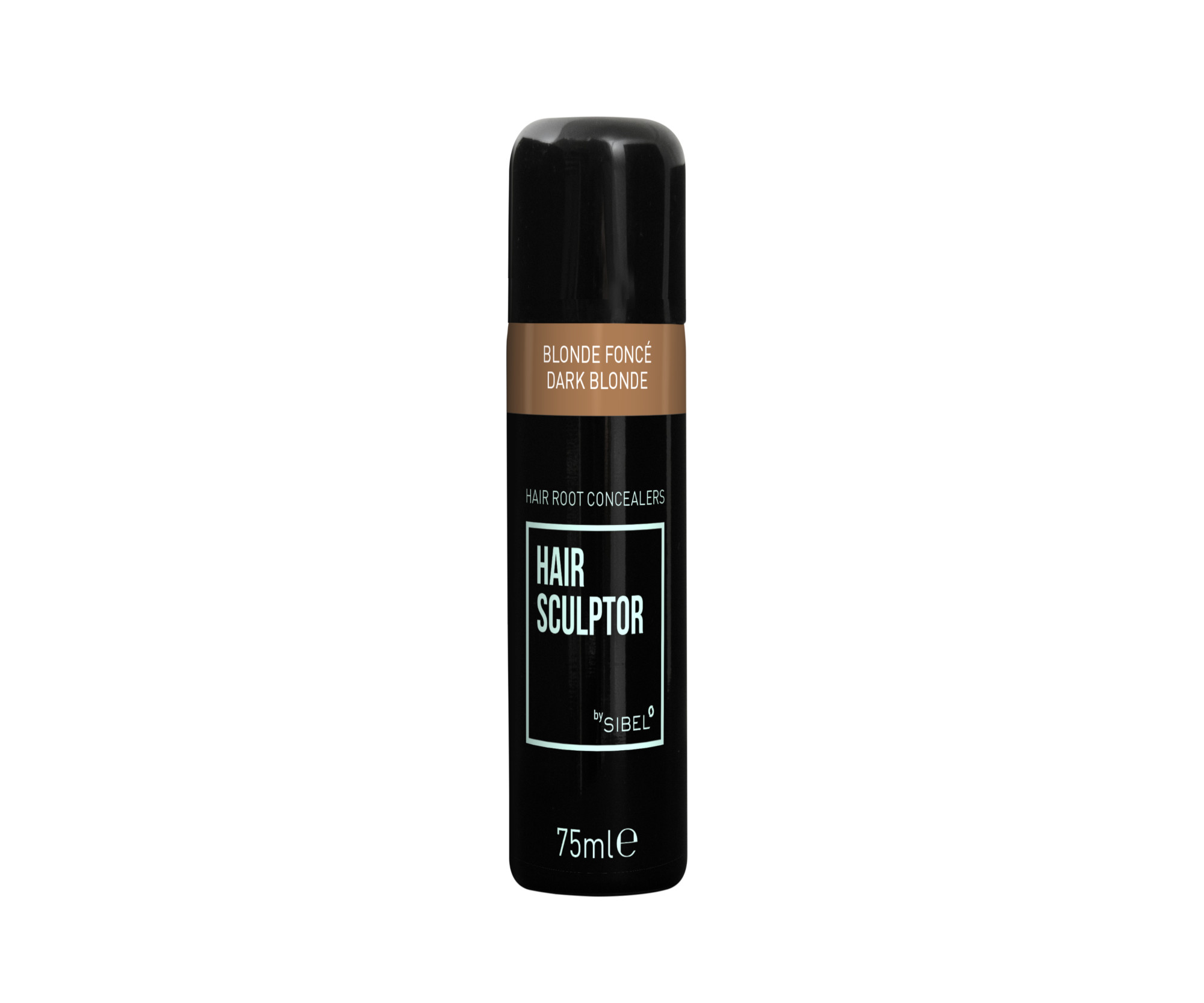 Sprej pro zakrytí řídnoucích vlasů Sibel Hair Sculptor - tmavá blond, 75 ml (8903128) + dárek zdarma