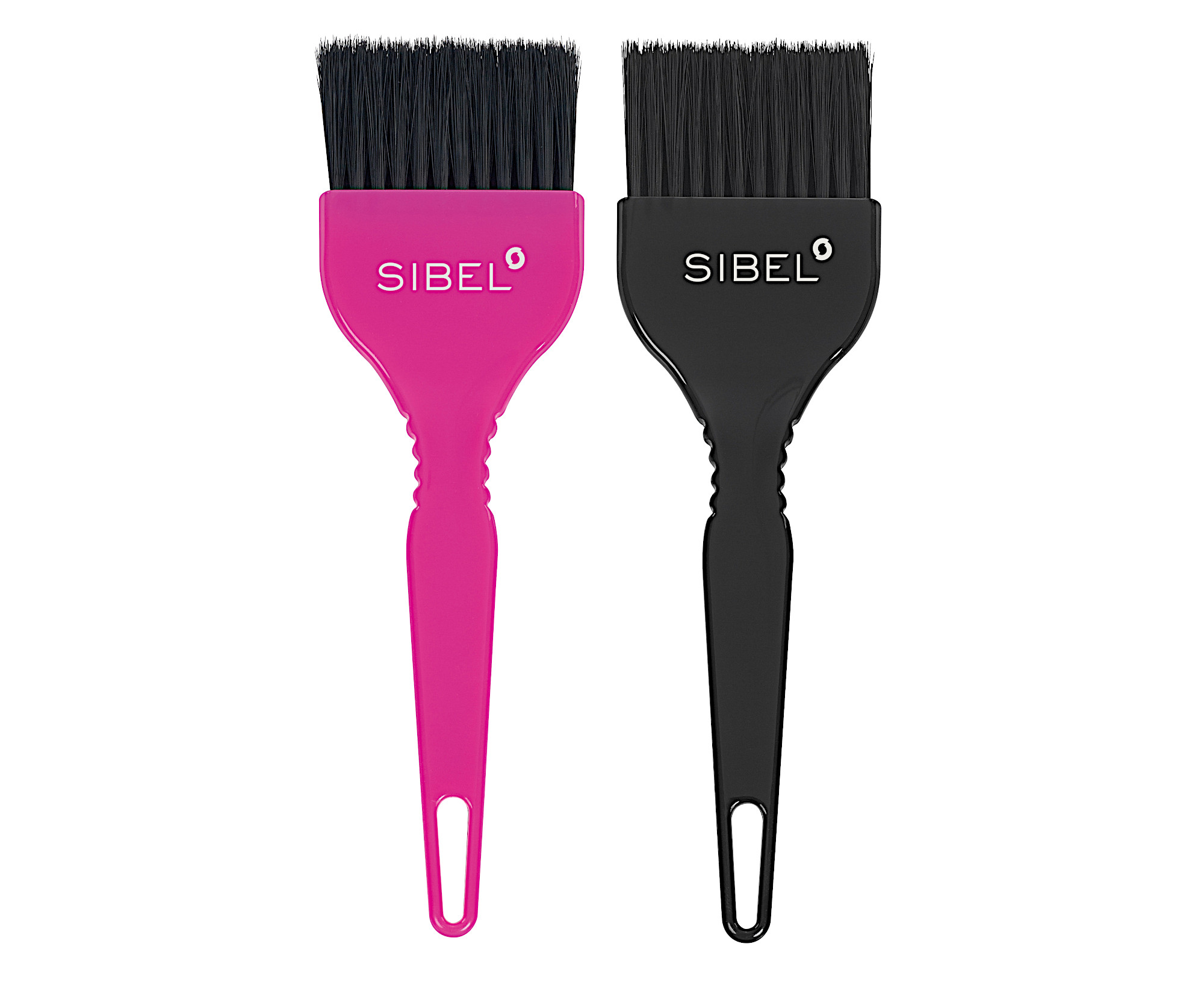 Sada štětců na barvení vlasů Sibel - 5,5 cm, 2 ks (8450291) + dárek zdarma
