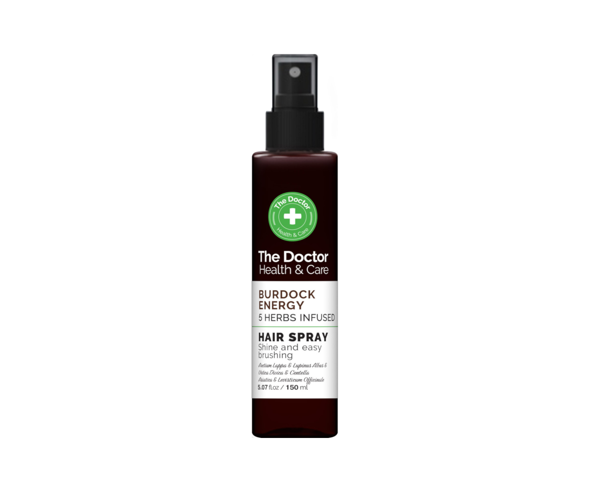 Vitalizující sprej proti padání vlasů The Doctor Burdock Energy 5 Herbs Infused Hair Spray - 150 ml