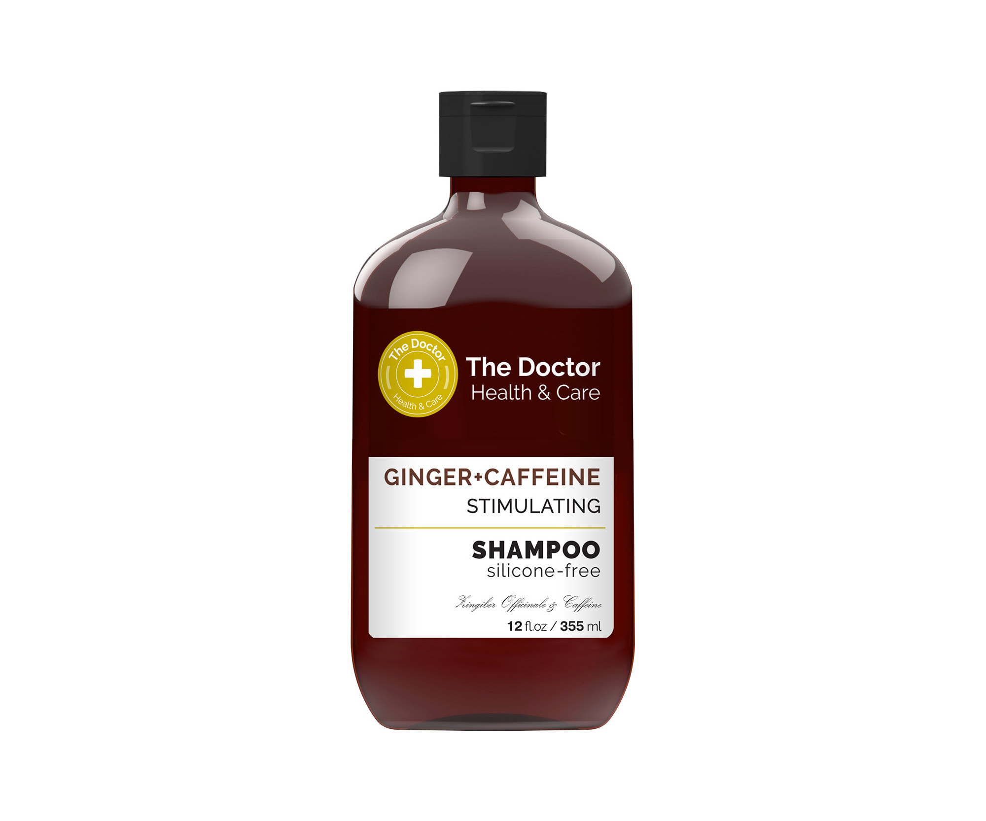 Stimulující šampon pro hustotu vlasů The Doctor Ginger+Caffeine - 355 ml
