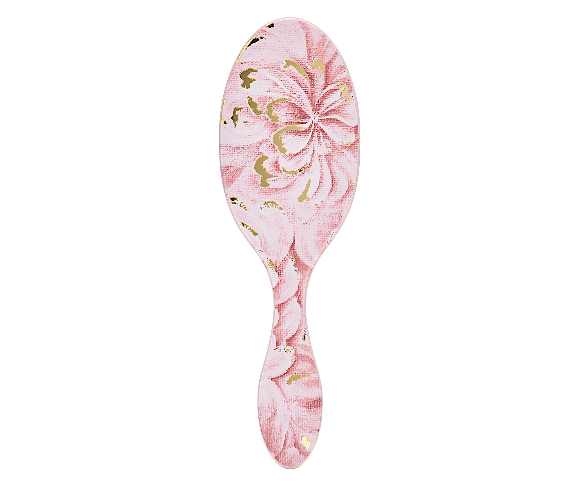 Kartáč na rozčesávání vlasů Wet Brush Original Detangler Garden Party Dahlia Delight - růžový (0217296)