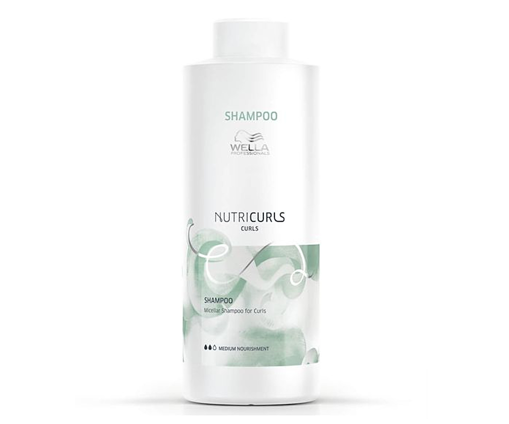 Vyživující šampon pro kudrnaté vlasy Wella Professionals NutriCurls Curls Shampoo - 1000 ml (99240035354) + dárek zdarma