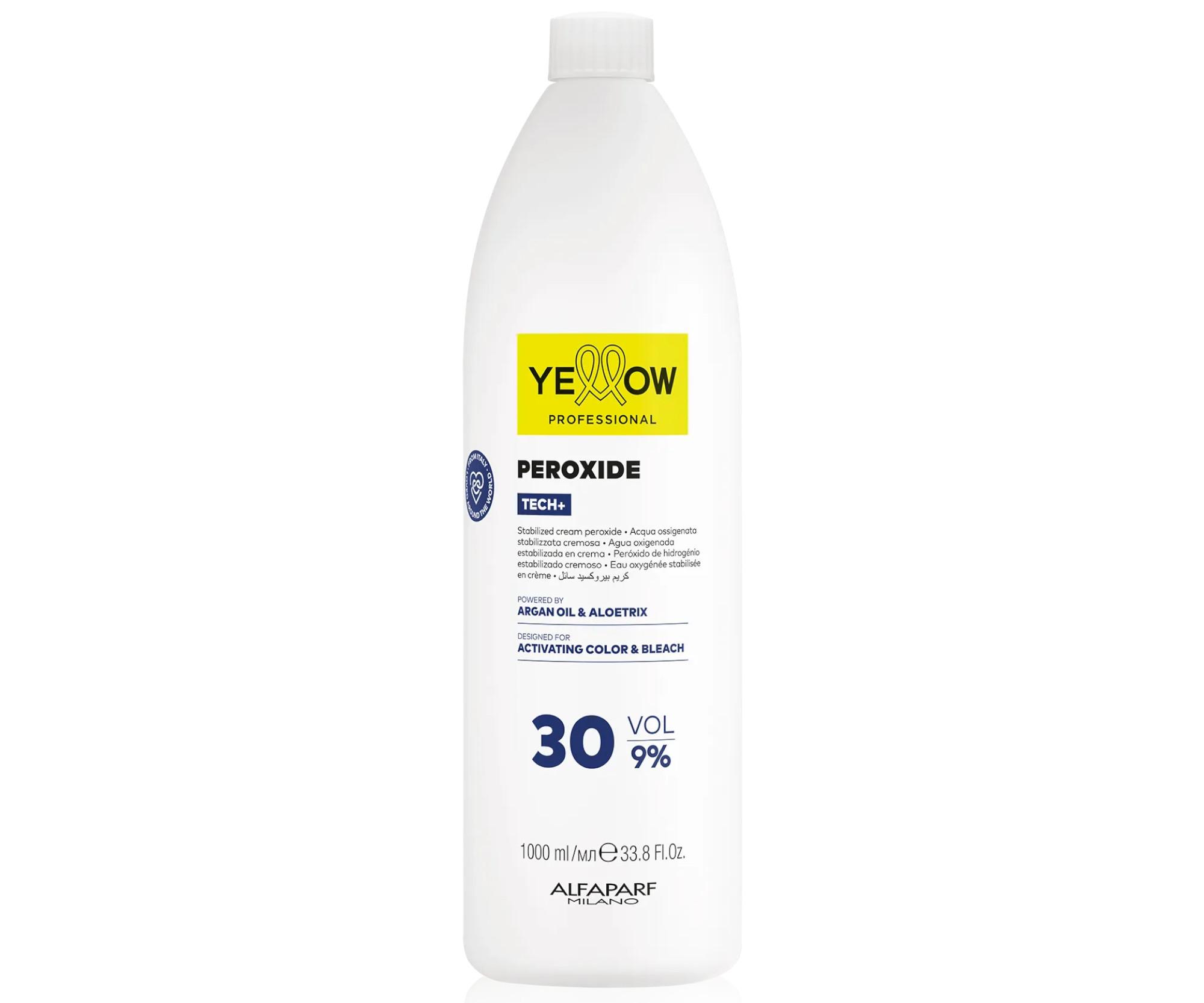 Oxidační krém Yellow Professional Peroxide Tech+ 30 Vol. 9% - 1000 ml + dárek zdarma