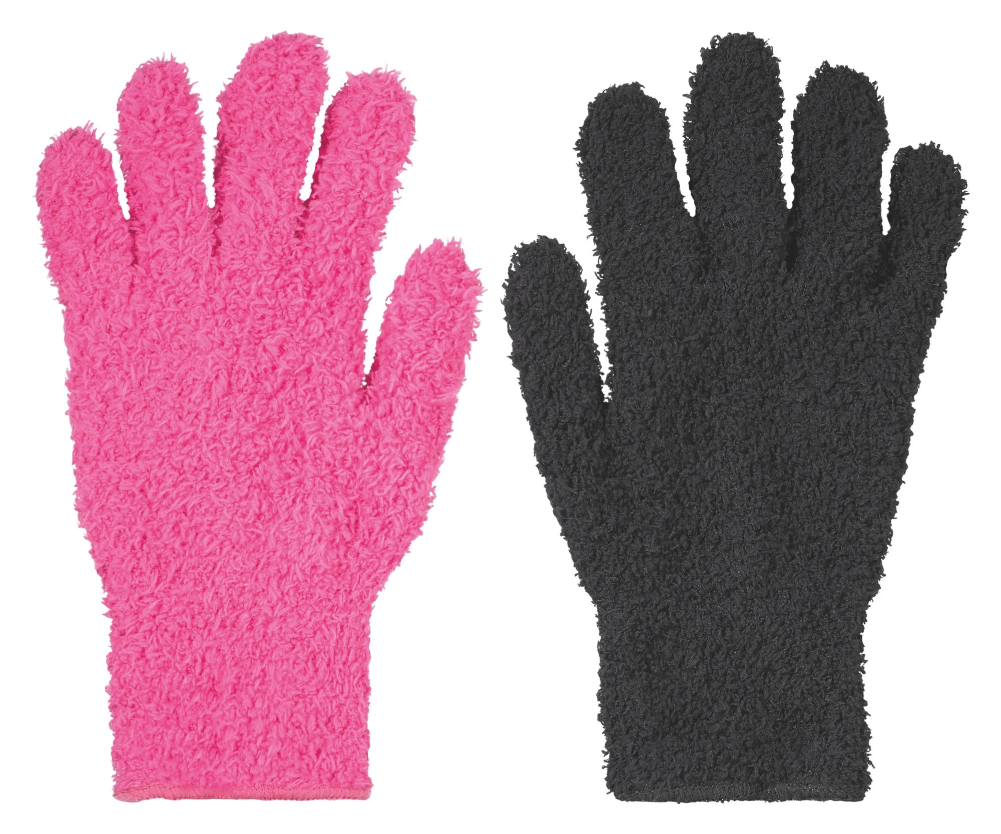 Melírovací rukavice Sibel Bleach Gloves Blenders Pink a Black - 2 ks + dárek zdarma