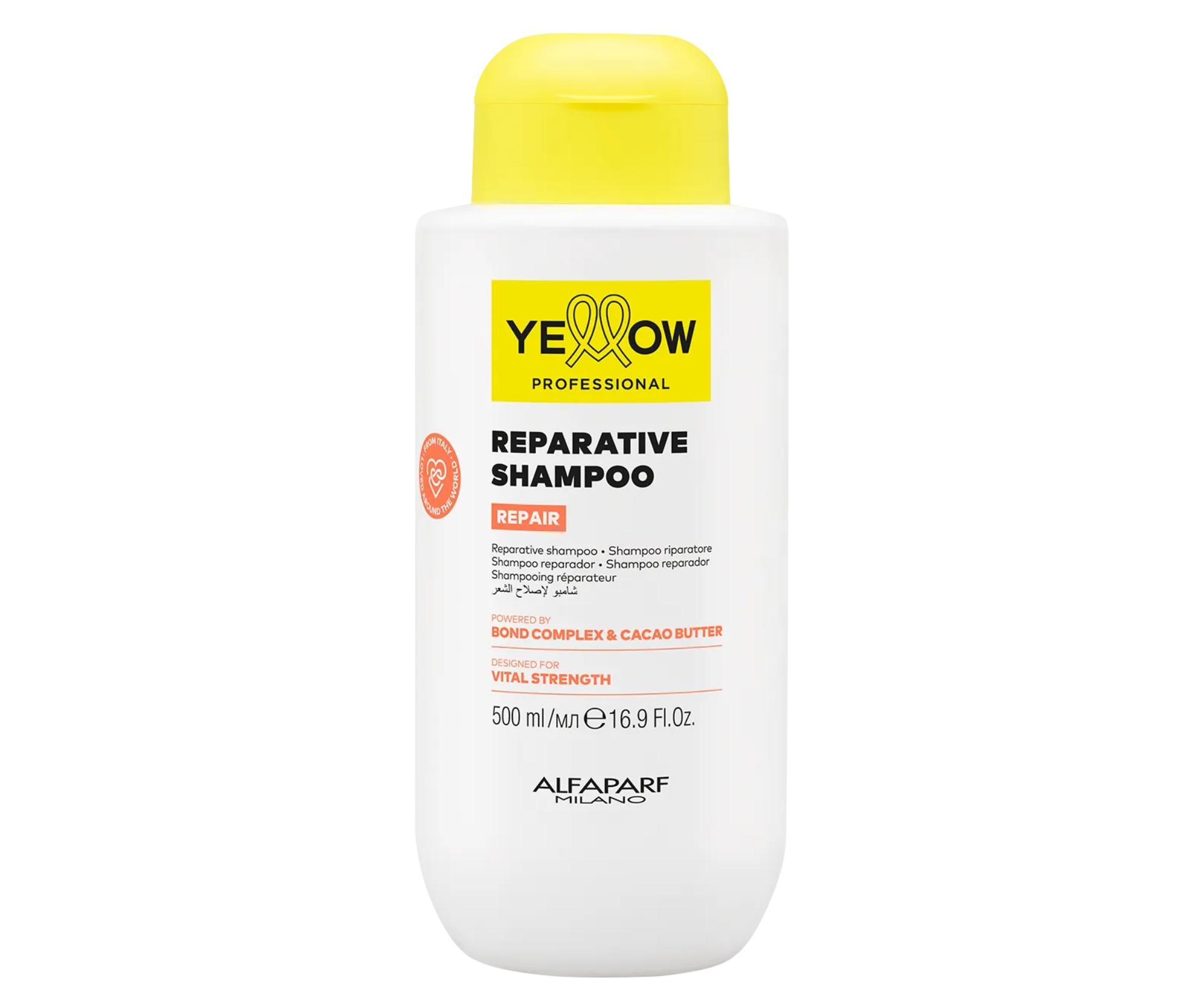 Regenerační šampon pro poškozené vlasy Yellow Professional Repair Reparative Shampoo - 500 ml + dárek zdarma