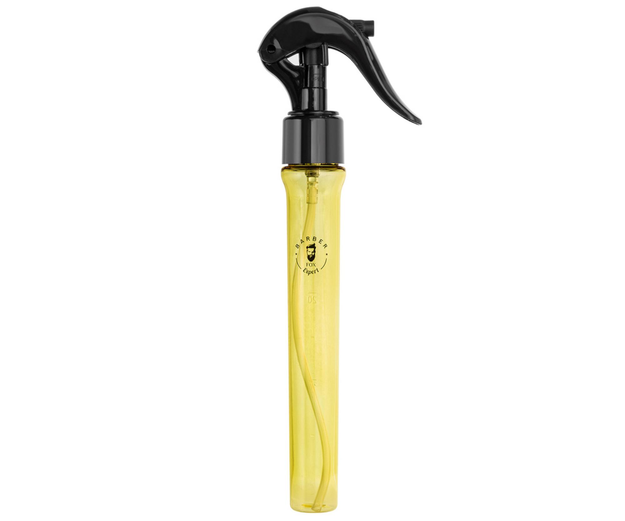 Kapesní rozprašovač na vodu Fox Barber Expert Pocket Water Sprayer - 30 ml, žlutý + dárek zdarma