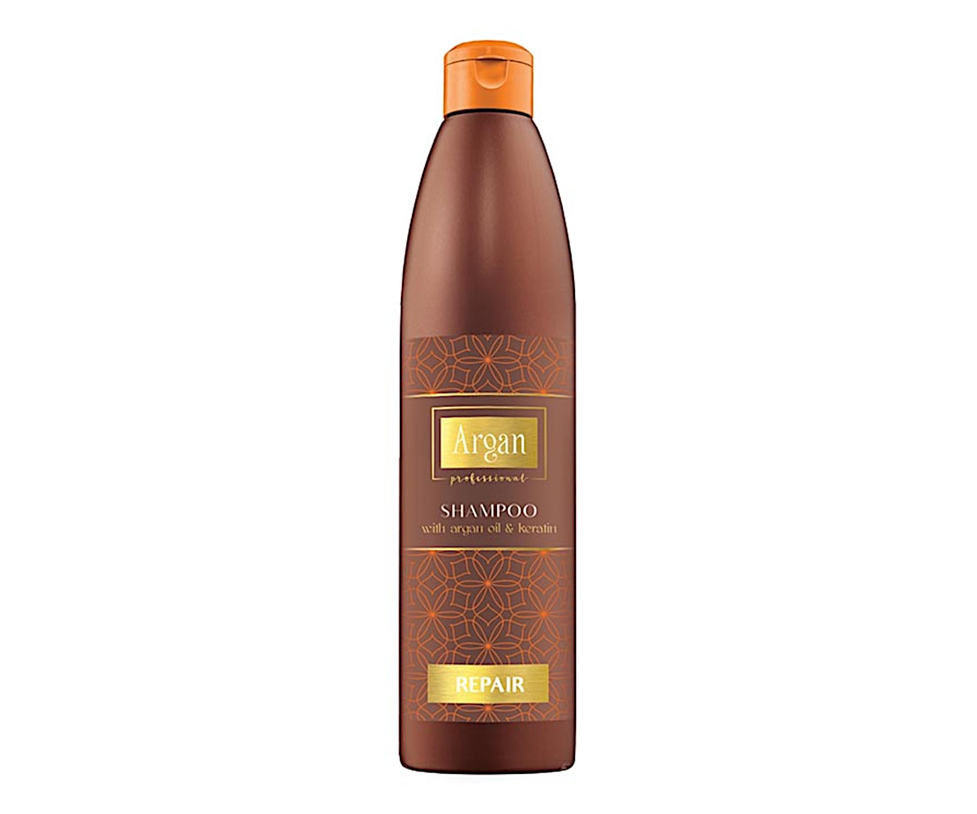 Vyživující šampon pro poškozené vlasy Subrina Argan Repair Shampoo - 500 ml (053901) + dárek zdarma