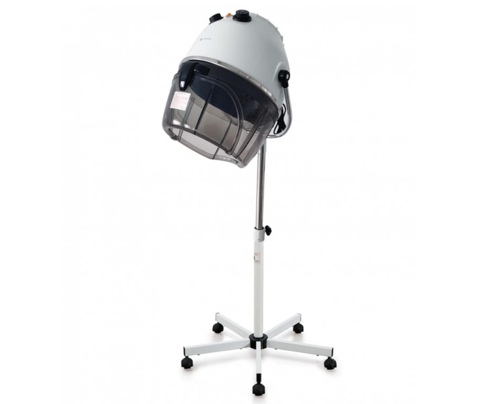 Sušicí helma na stojanu Hairway 49013 - bílá (49013-W) + dárek zdarma