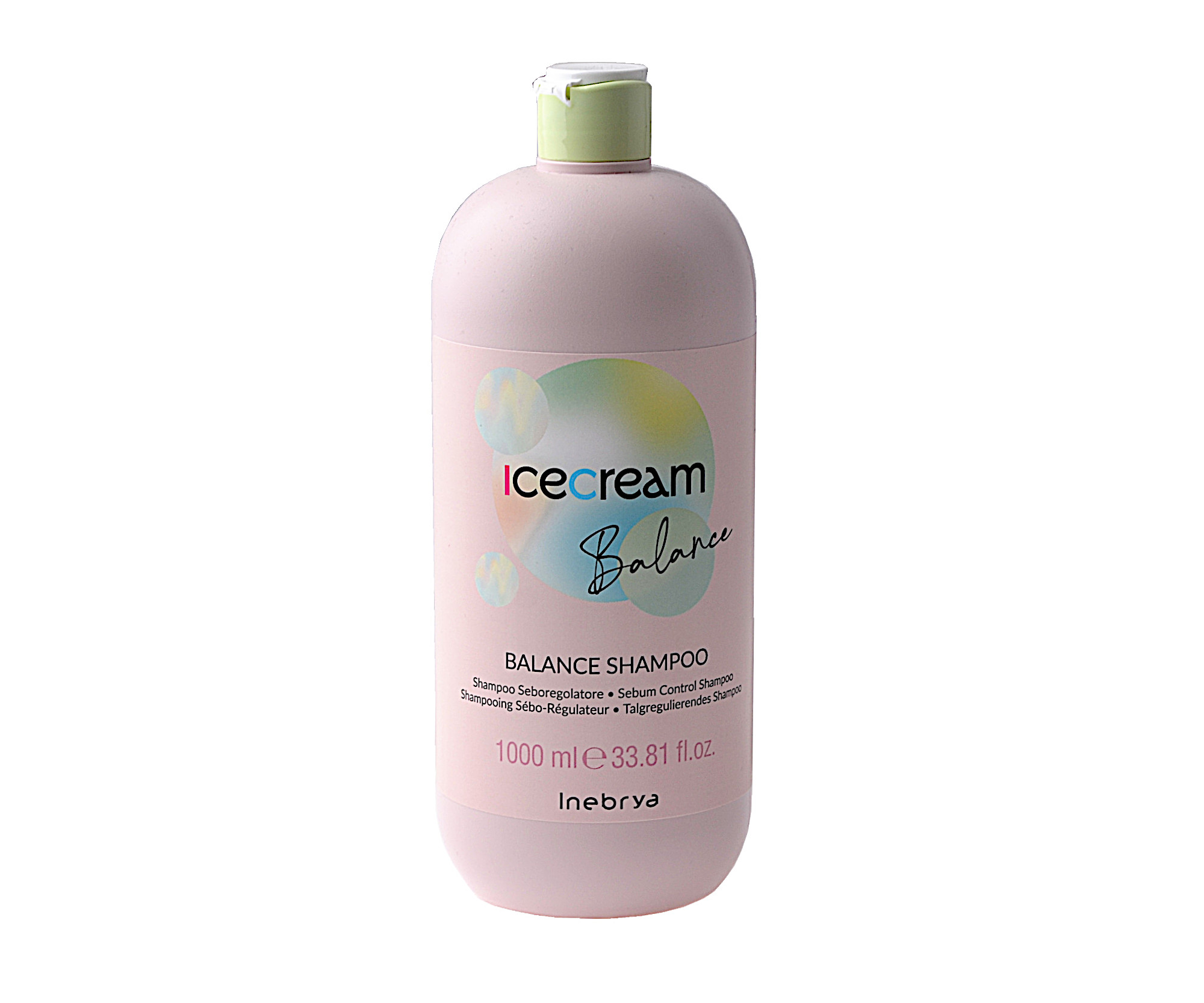Šampon na vlasy s tendencí k maštění Inebrya Ice Cream Balance - 1000 ml (771026386) + dárek zdarma