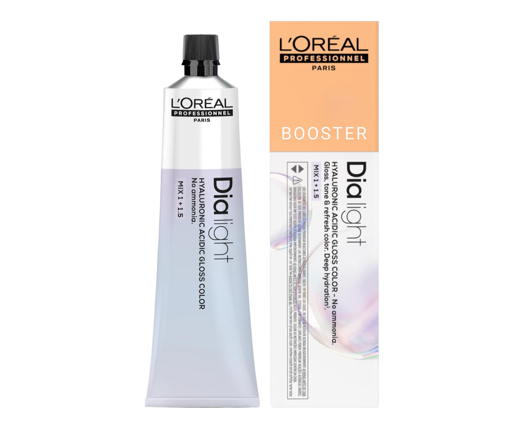 Přeliv na vlasy Loréal Professionnel Dia Light 60 ml - Booster žlutý - L’Oréal Professionnel + dárek zdarma