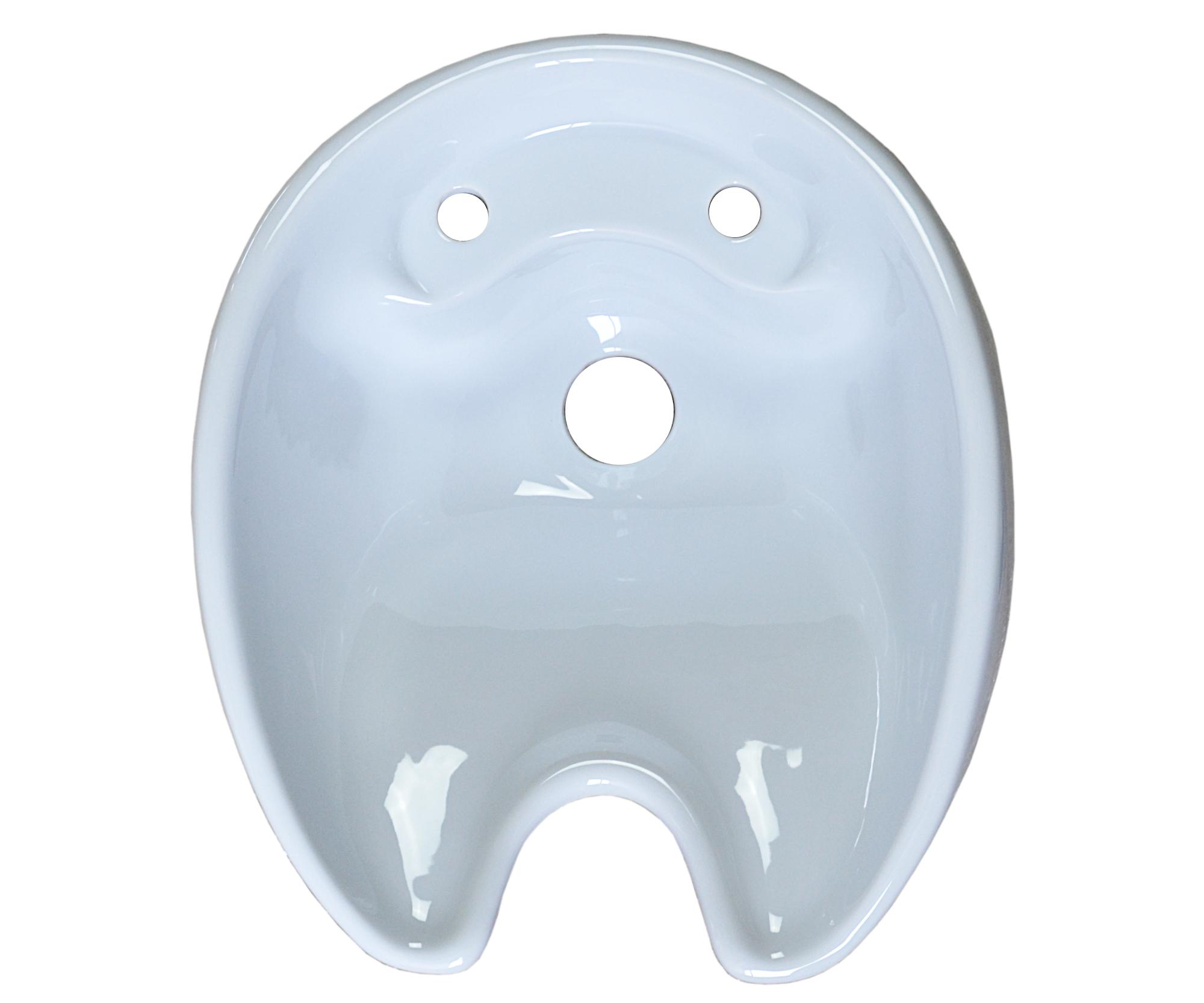 Umyvadlo pro mycí boxy Bellazi Athena - keramické, bílé (ath-white) + dárek zdarma