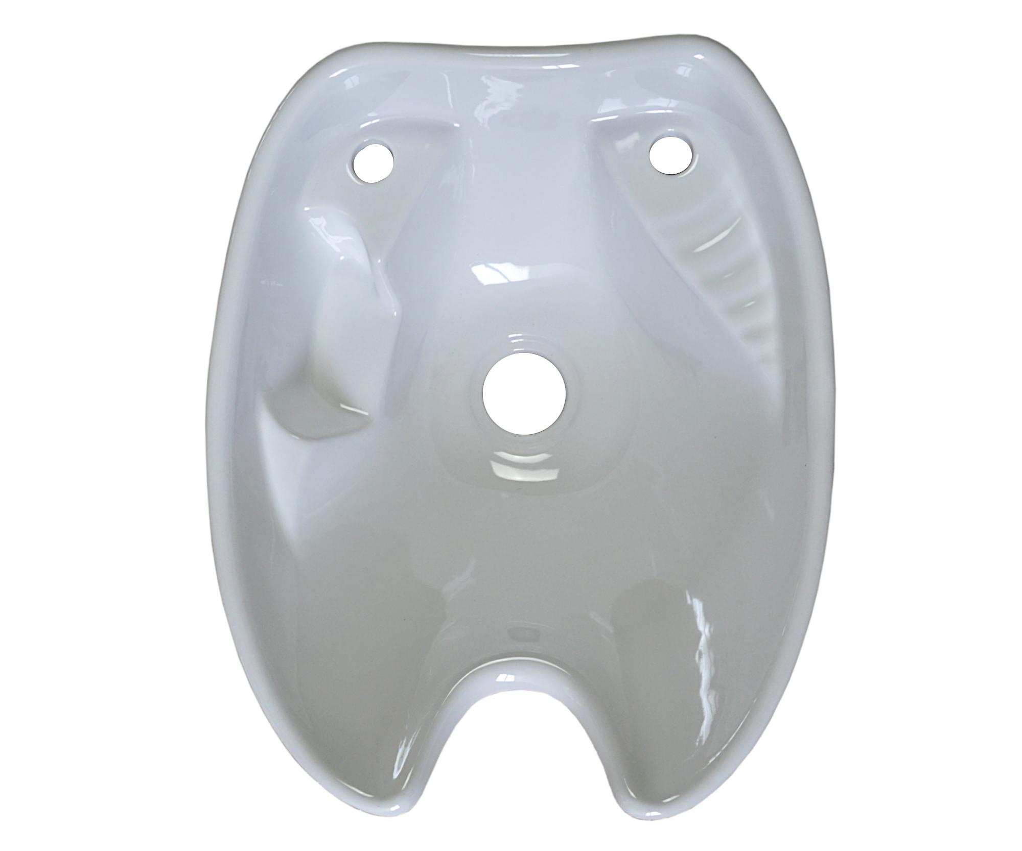 Umyvadlo pro mycí boxy Bellazi - keramické, bílé (020-white-k) + dárek zdarma