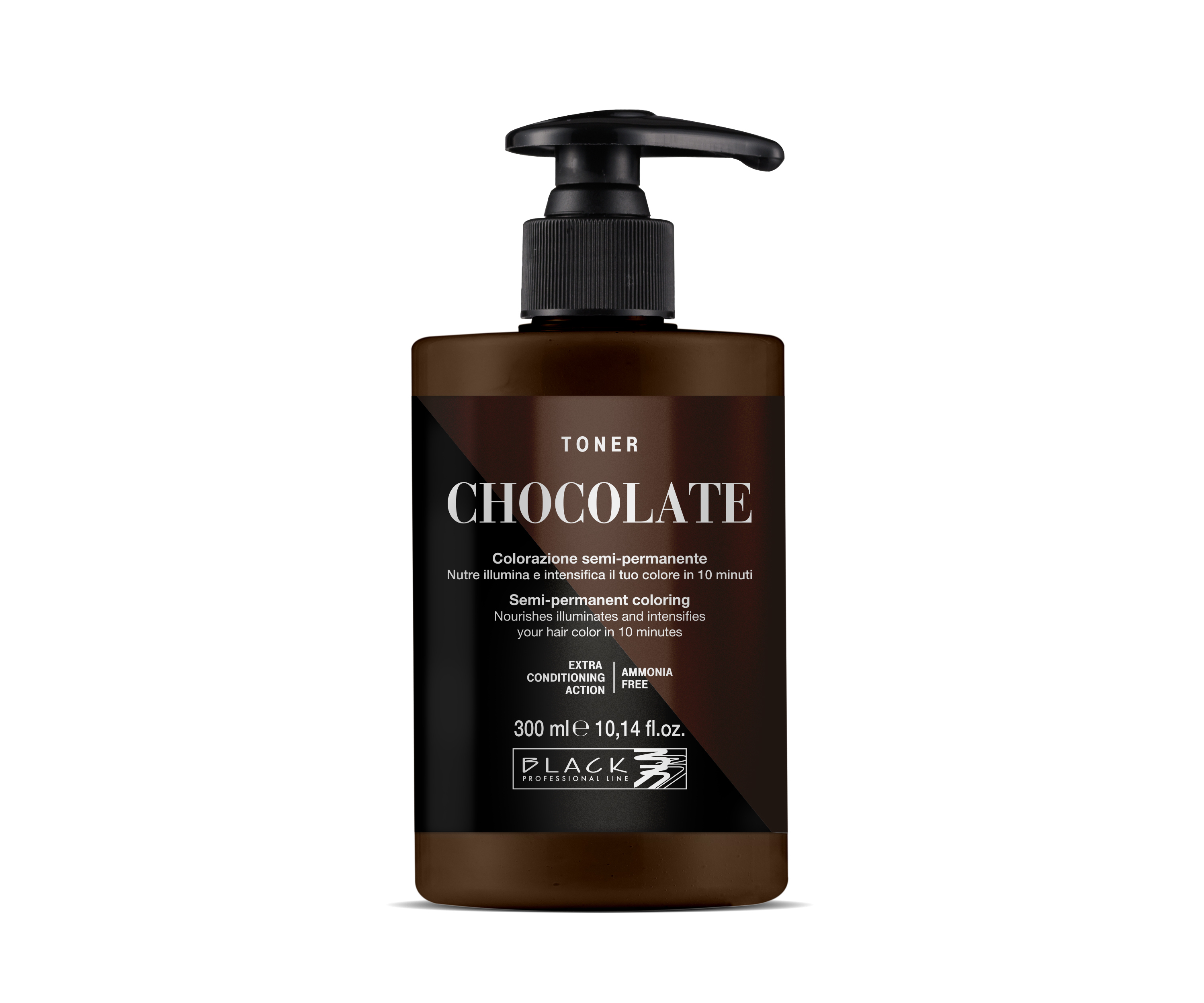 Barevný toner na vlasy Black Professional Crazy Toner - Chocolate (čokoládový) (154021) + DÁREK ZDARMA