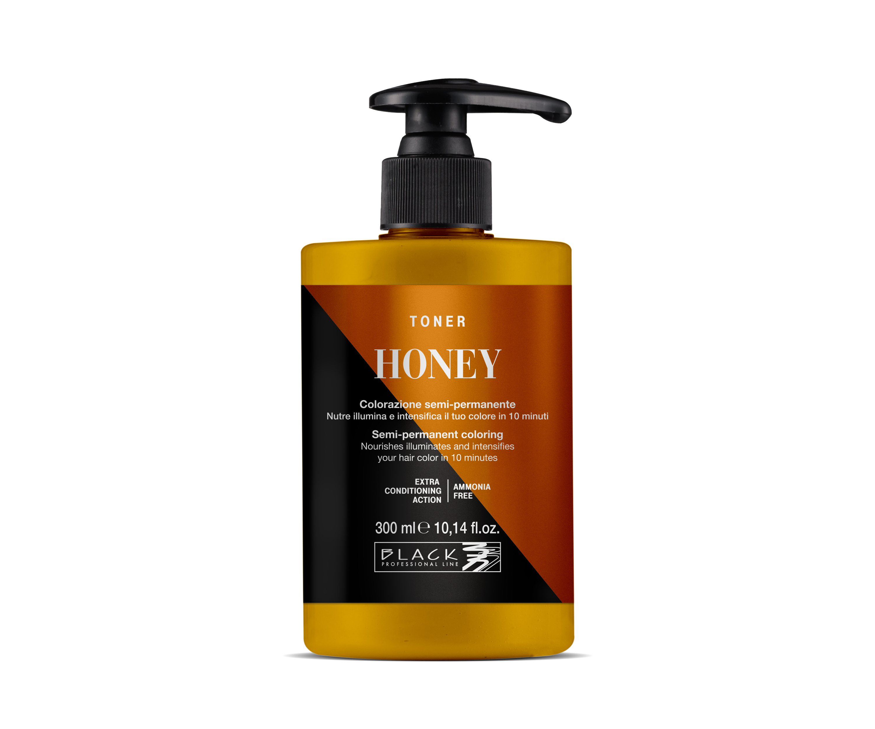 Barevný toner na vlasy Black Professional Crazy Toner - Honey (medový) (154025) + DÁREK ZDARMA