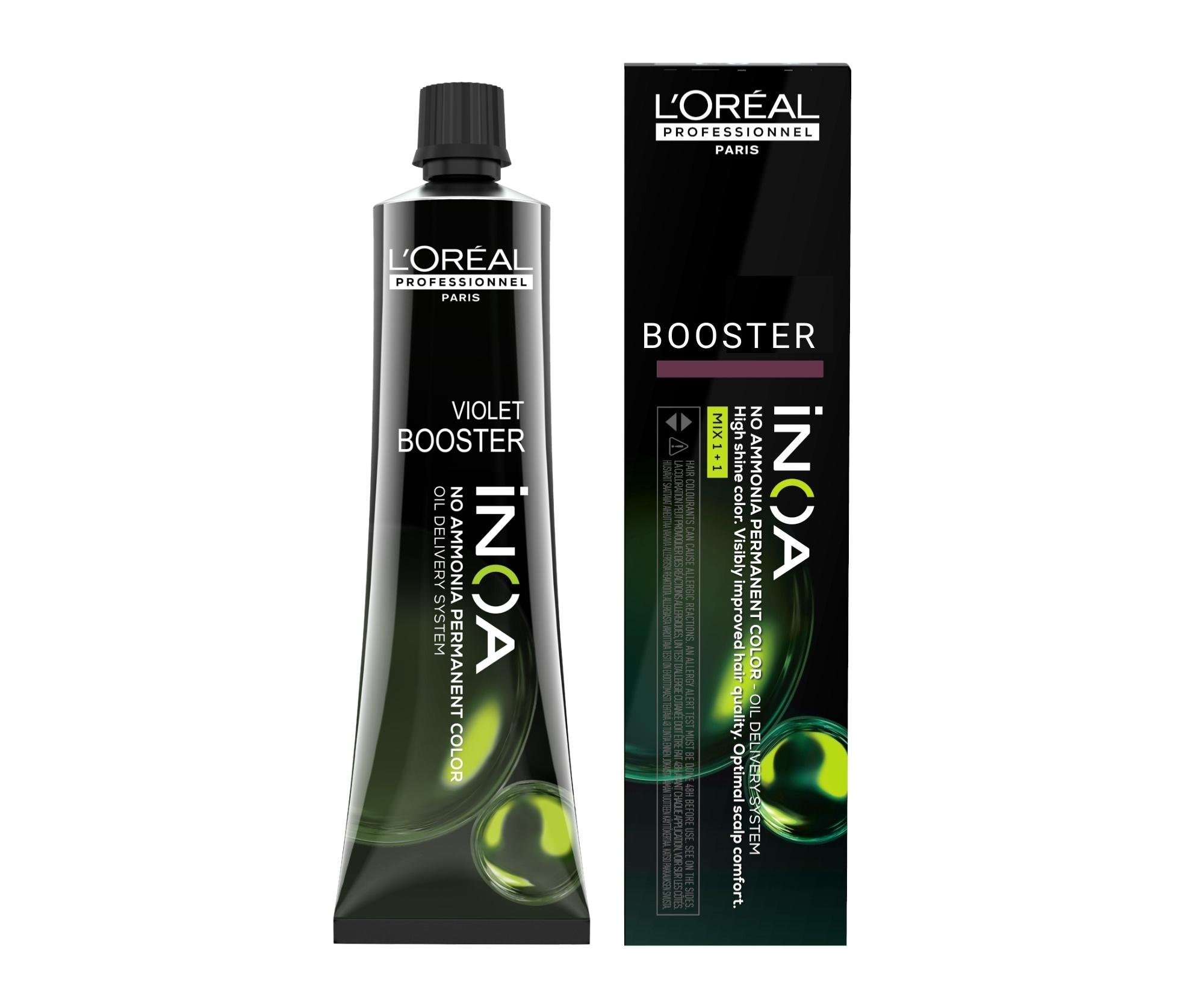 Barva na vlasy Loréal Professionnel iNOA 60 g - Booster Violet - L’Oréal Professionnel + dárek zdarma