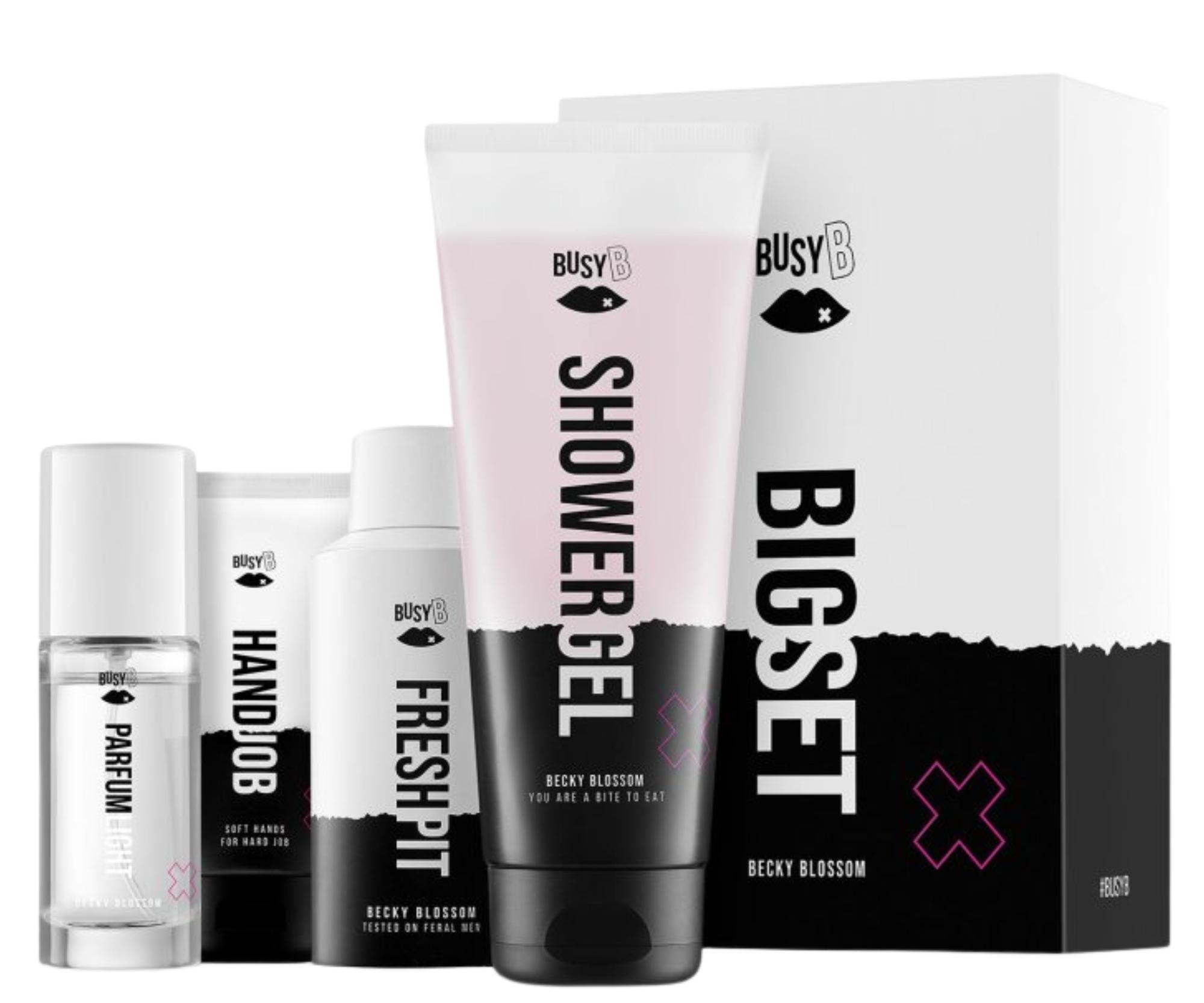 Dárková sada pro péči o tělo BusyB Big Set Becky Blossom + dárek zdarma