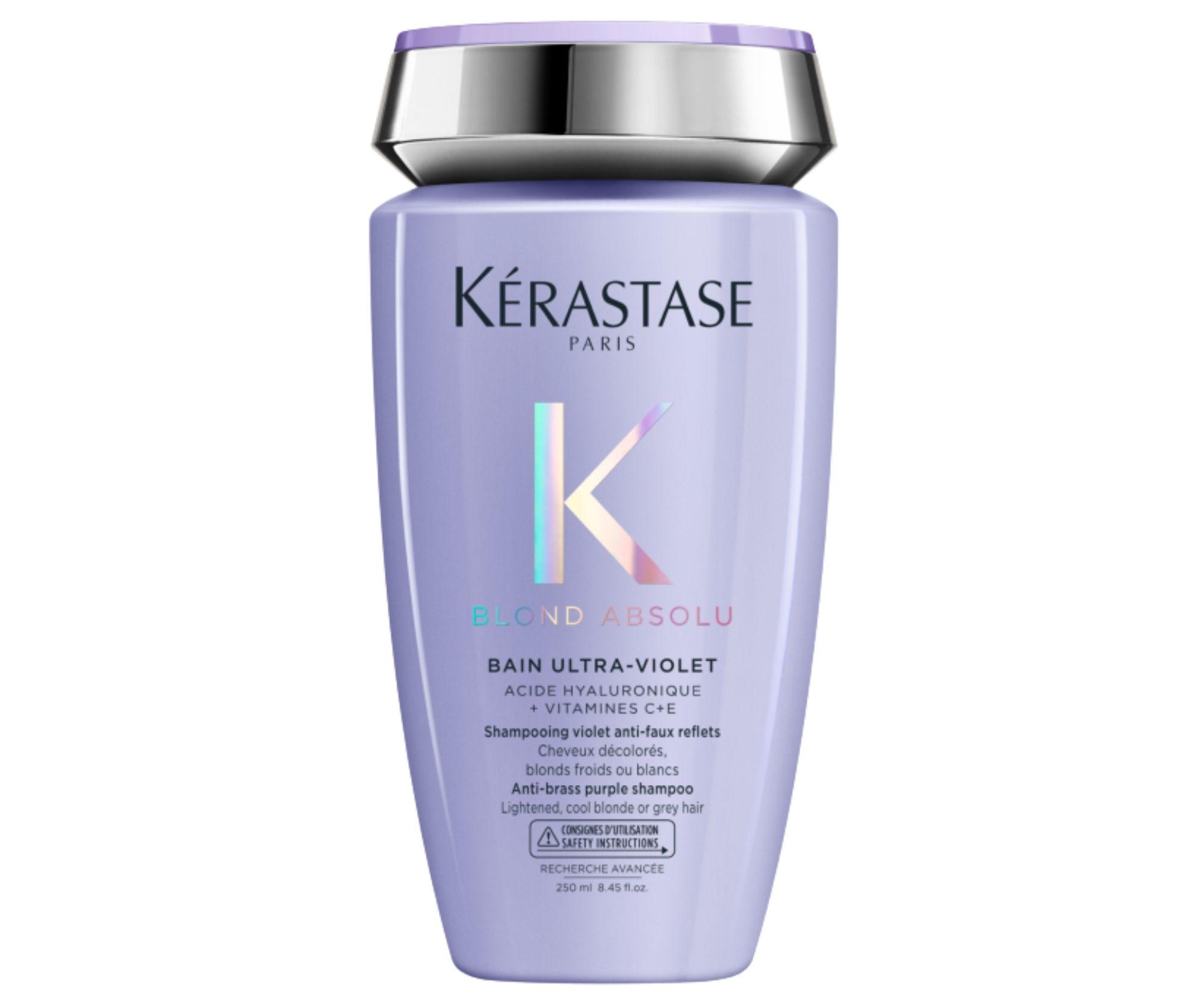 Šampon pro neutralizaci žlutého tónu Kérastase Blond Absolu Bain Ultra-Violet - 250 ml + dárek zdarma