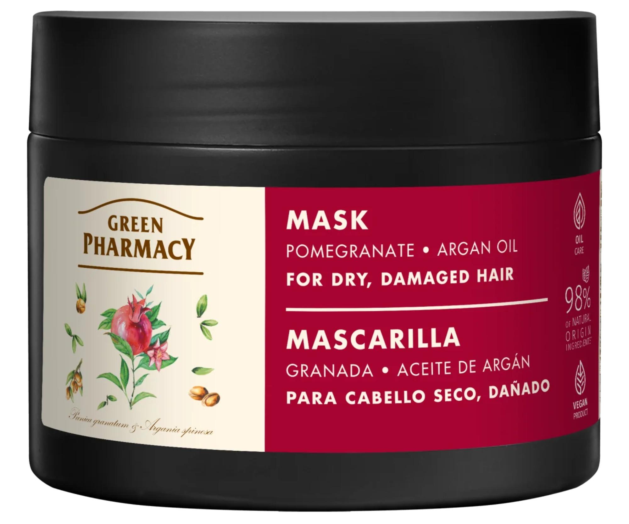 Maska pro suché a poškozené vlasy Green Pharmacy Mask - 300 ml