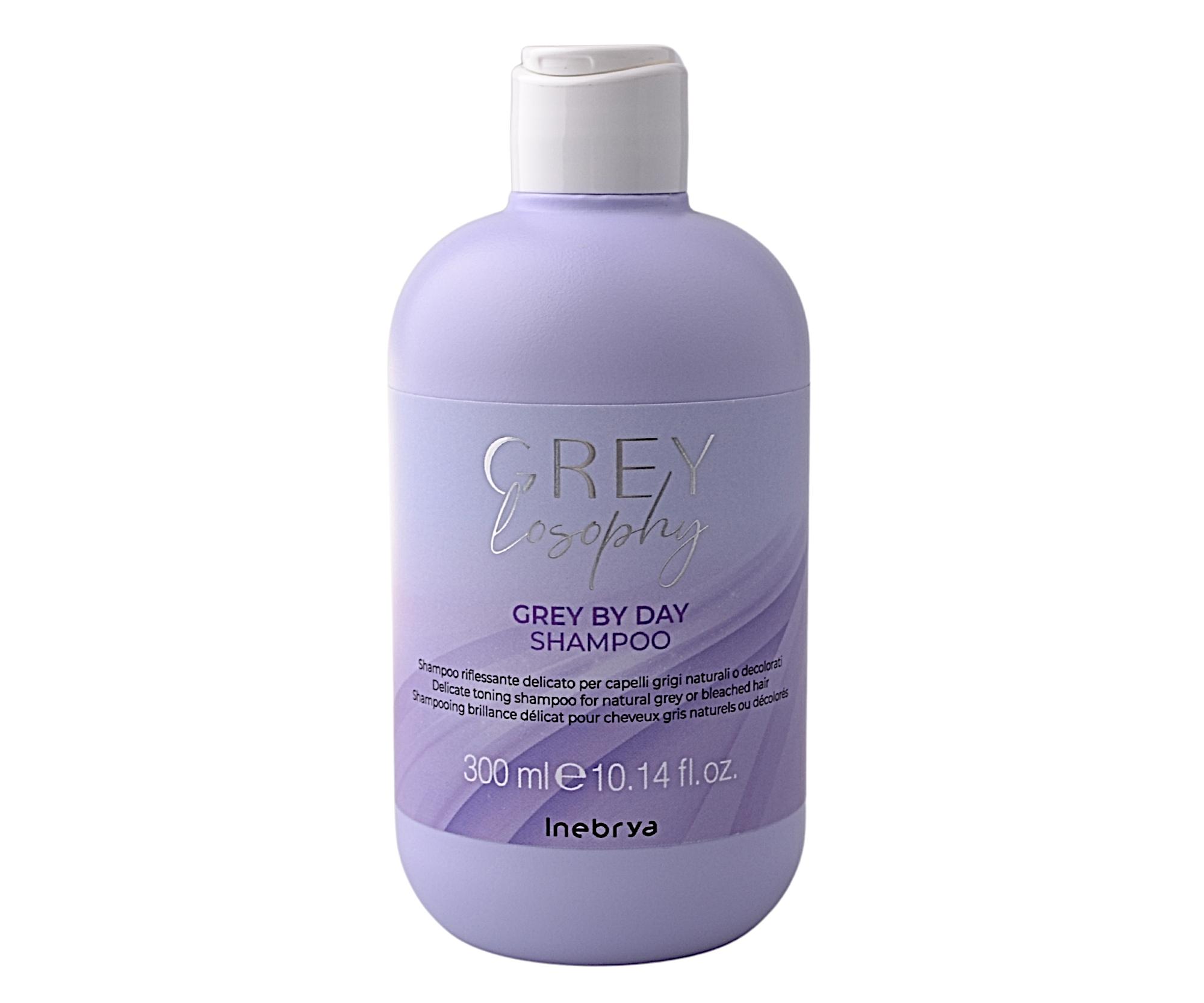 Šampon pro přírodní šedé vlasy Inebrya Grey By Day Shampoo - 300 ml + dárek zdarma