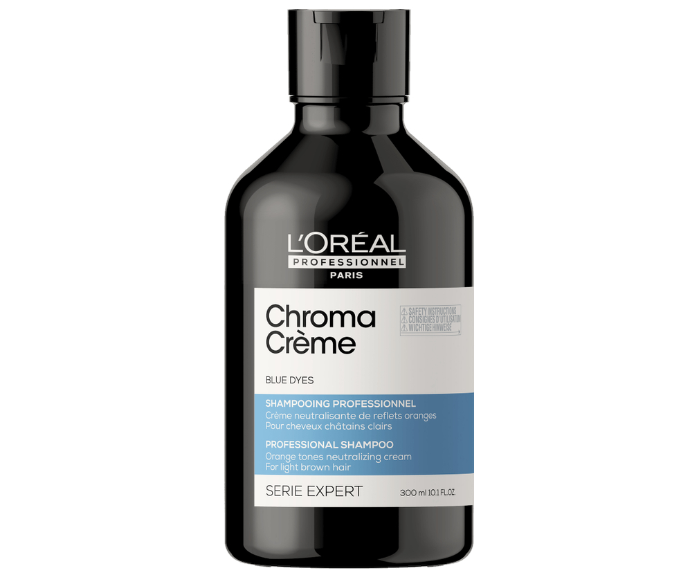 Šampon pro neutralizaci oranžových tónů Loréal Professionnel Serie Expert Chroma Créme - 300 ml - L’Oréal Professionnel + DÁREK ZDARMA